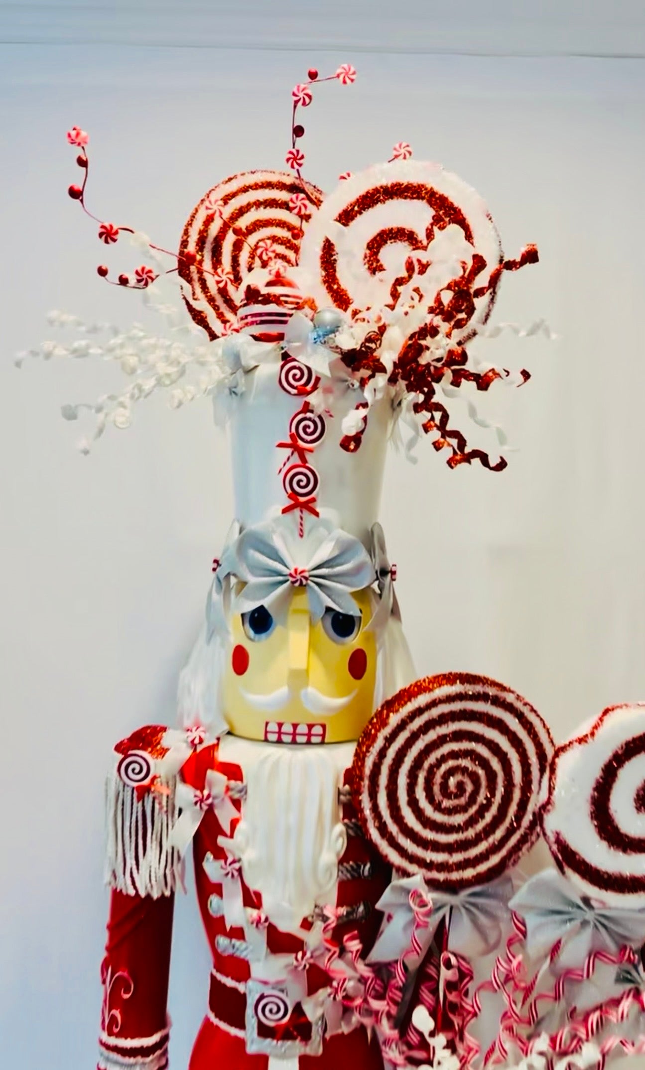 The Peppermint Swirl - Life-Size Nutcracker
