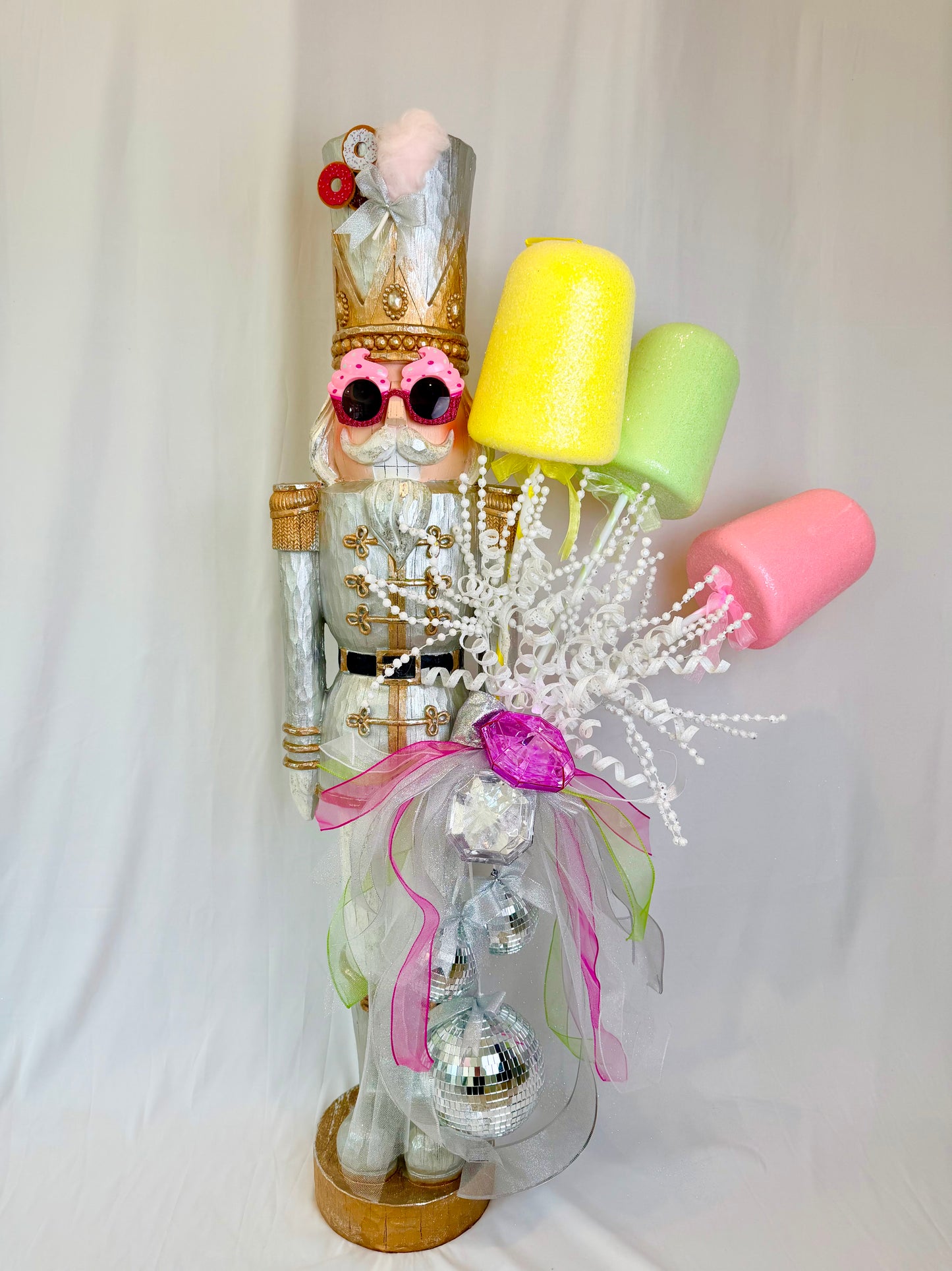 The Ice Cream Santa - 4 Feet Tall Medium Nutcracker