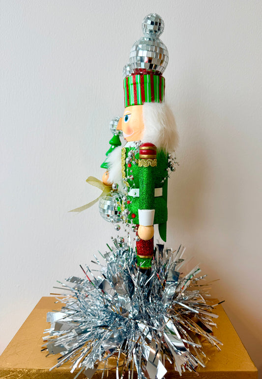 The Disco Santa - Small Nutcracker