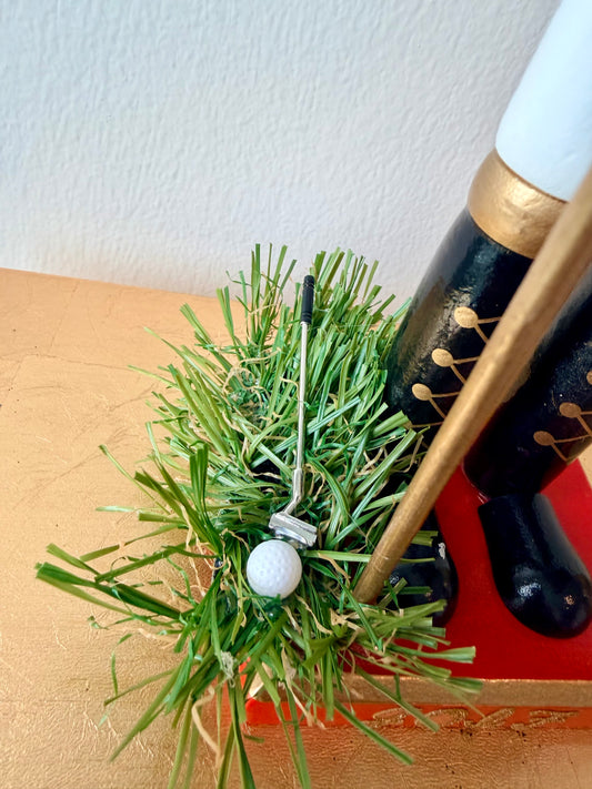 The Scottish Golfer Blue - Small Nutcracker