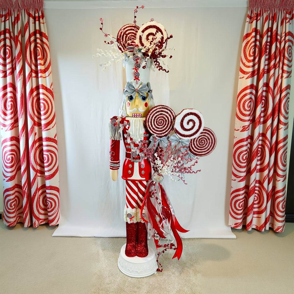 The Peppermint Swirl - Life-Size Nutcracker