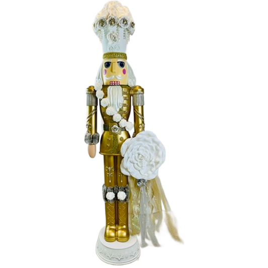 Sir Golden Bloom - Life-Size Nutcracker