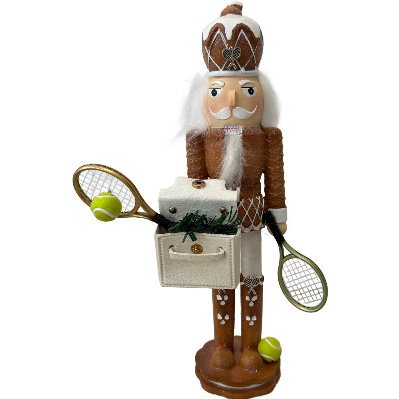 The Gingerbread Tennis Player - Small Nutcracker