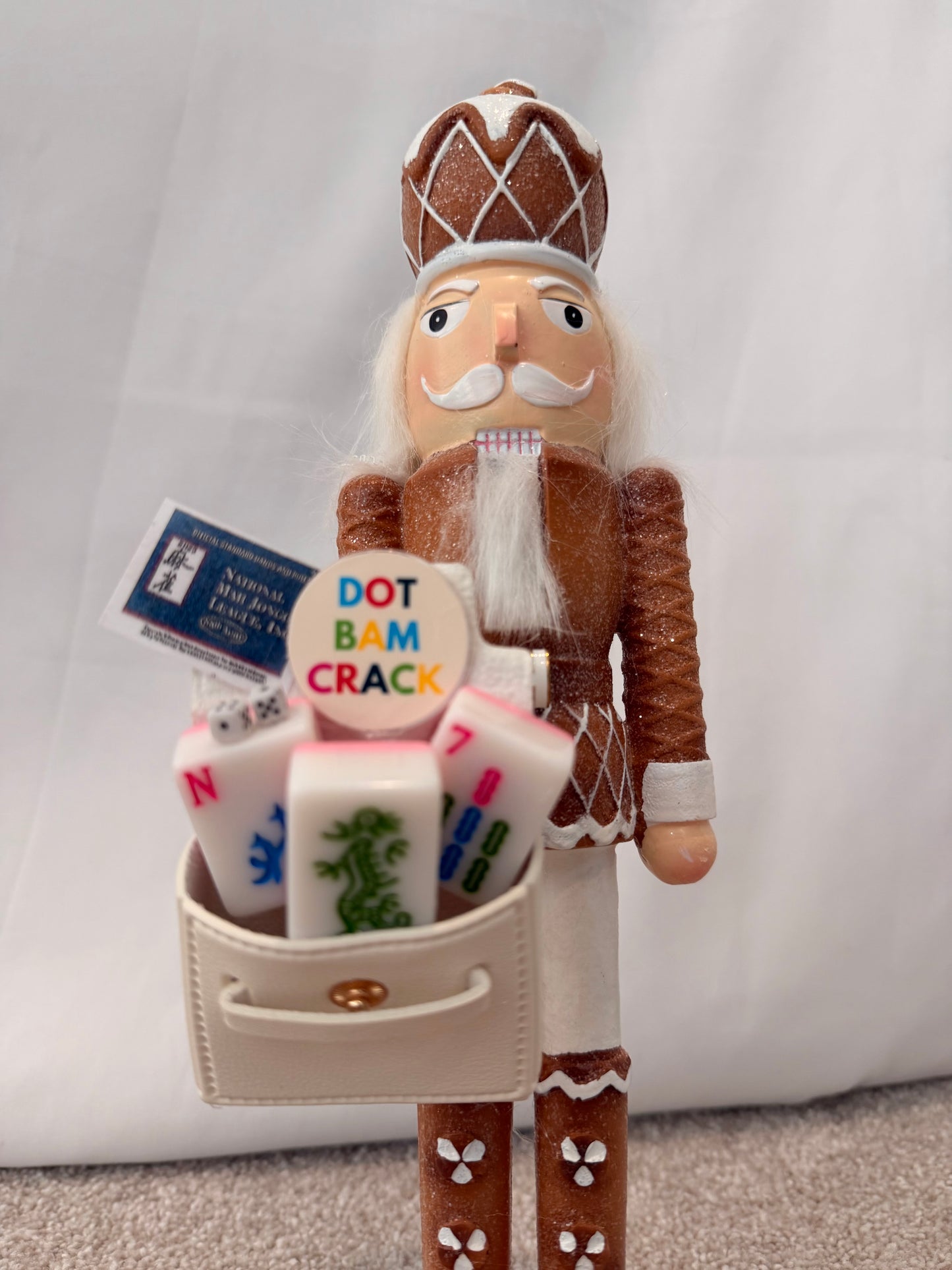 The Gingerbread Mahjong - Small Nutcracker