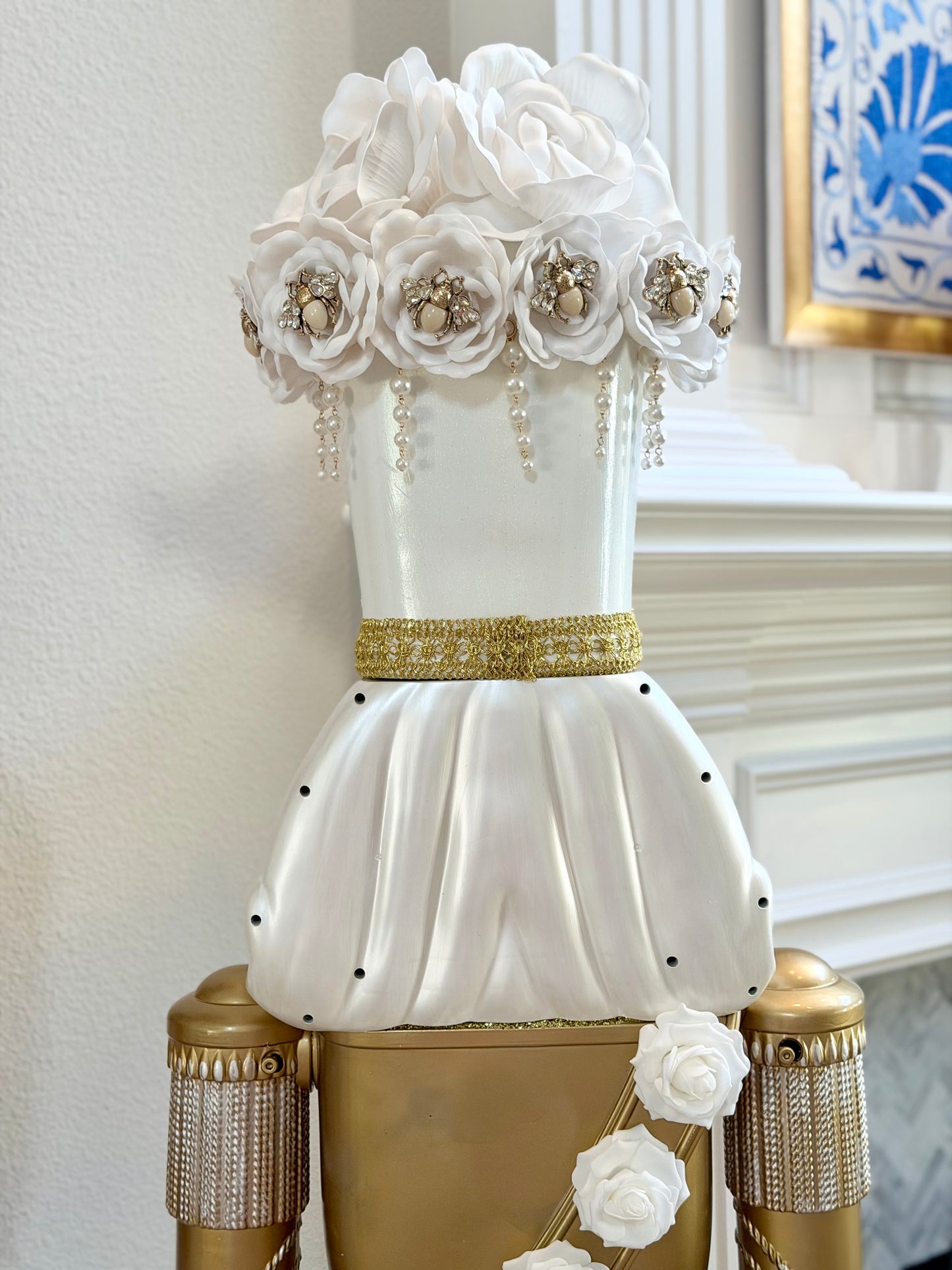 Sir Golden Bloom - Life-Size Nutcracker