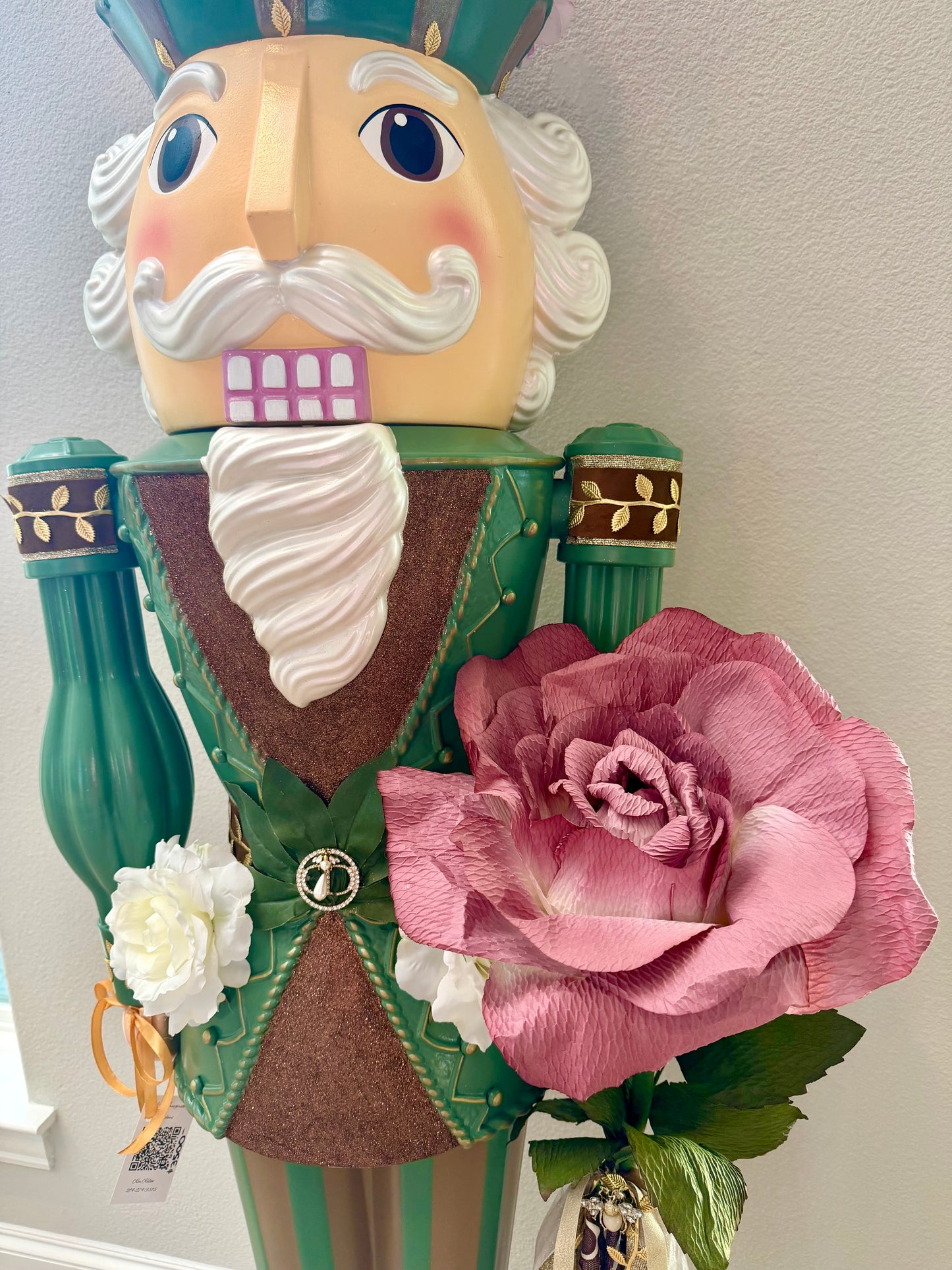 Sir Floral D - Life-Size Nutcracker