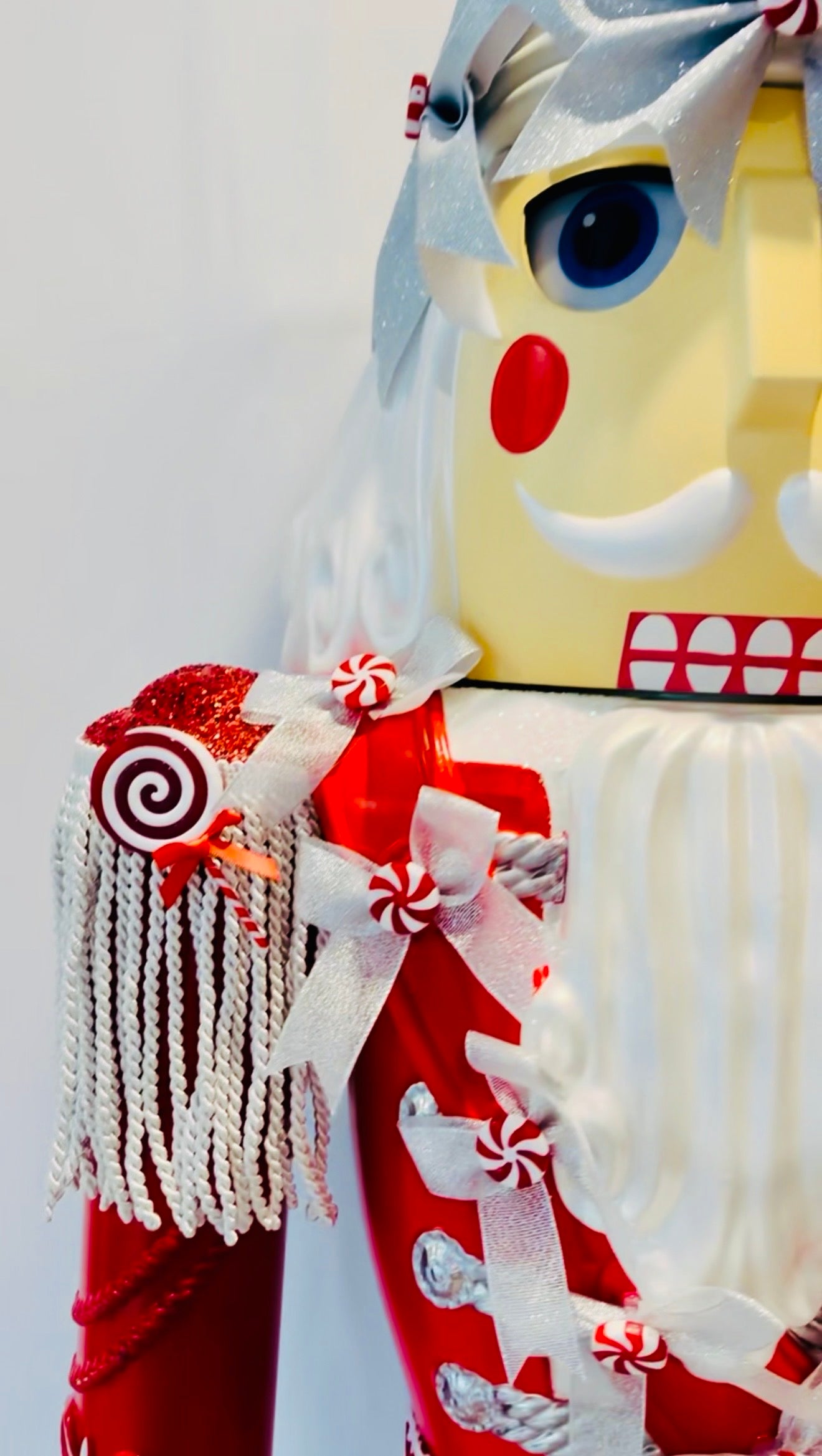 The Peppermint Swirl - Life-Size Nutcracker