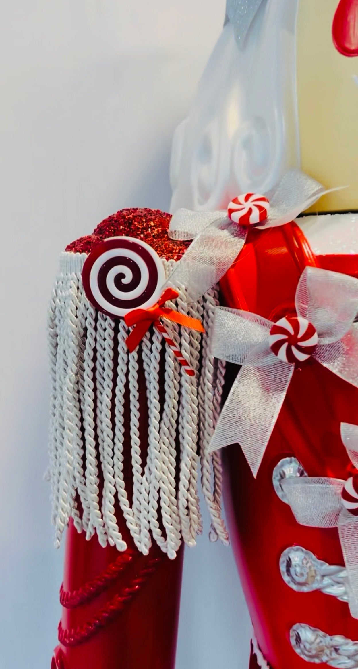 The Peppermint Swirl - Life-Size Nutcracker