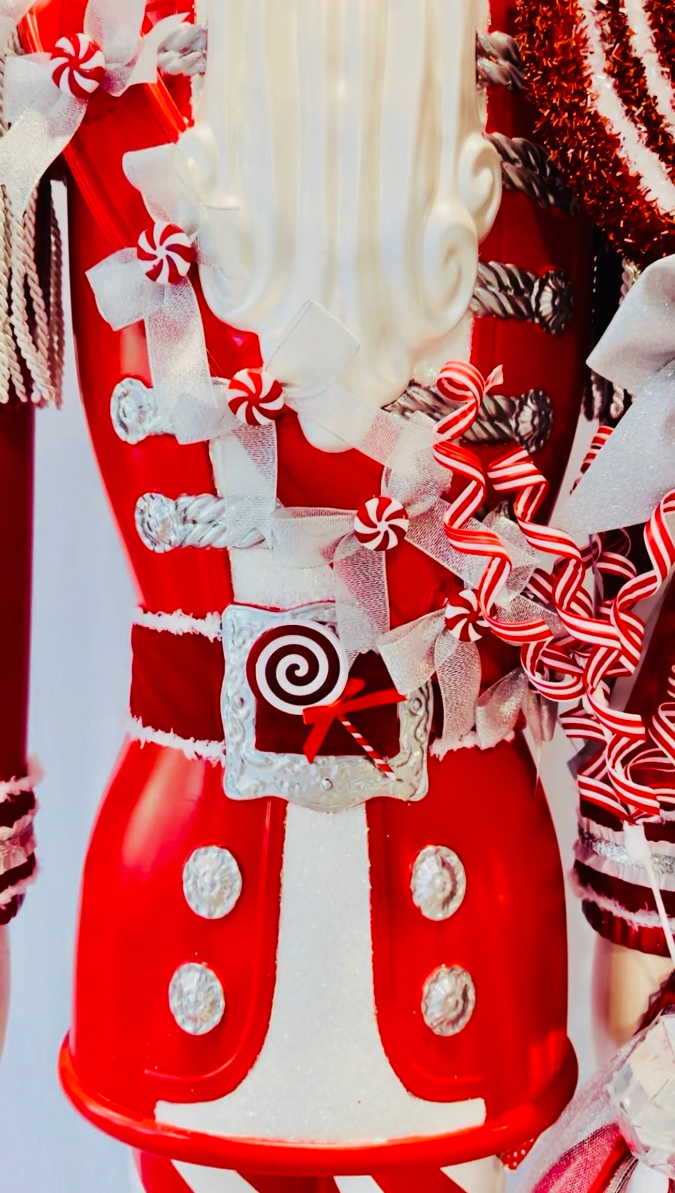 The Peppermint Swirl - Life-Size Nutcracker