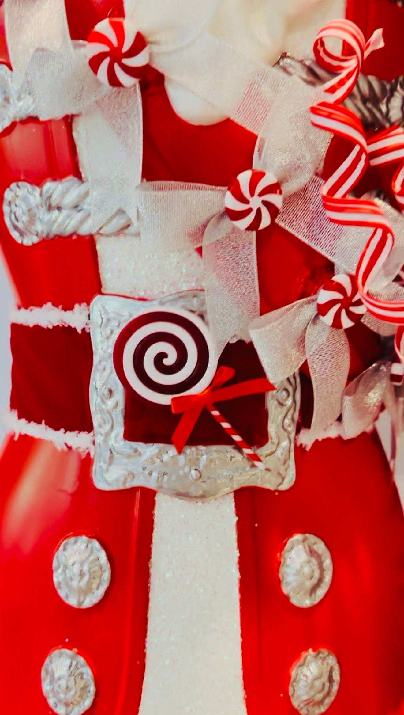 The Peppermint Swirl - Life-Size Nutcracker
