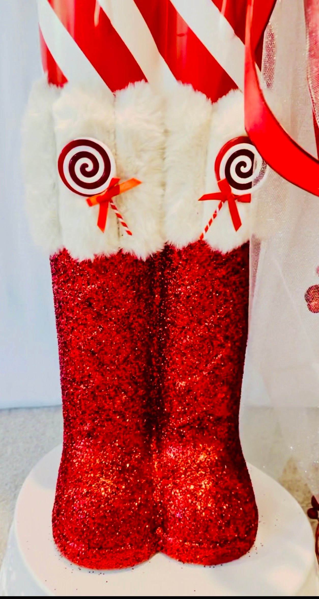 The Peppermint Swirl - Life-Size Nutcracker