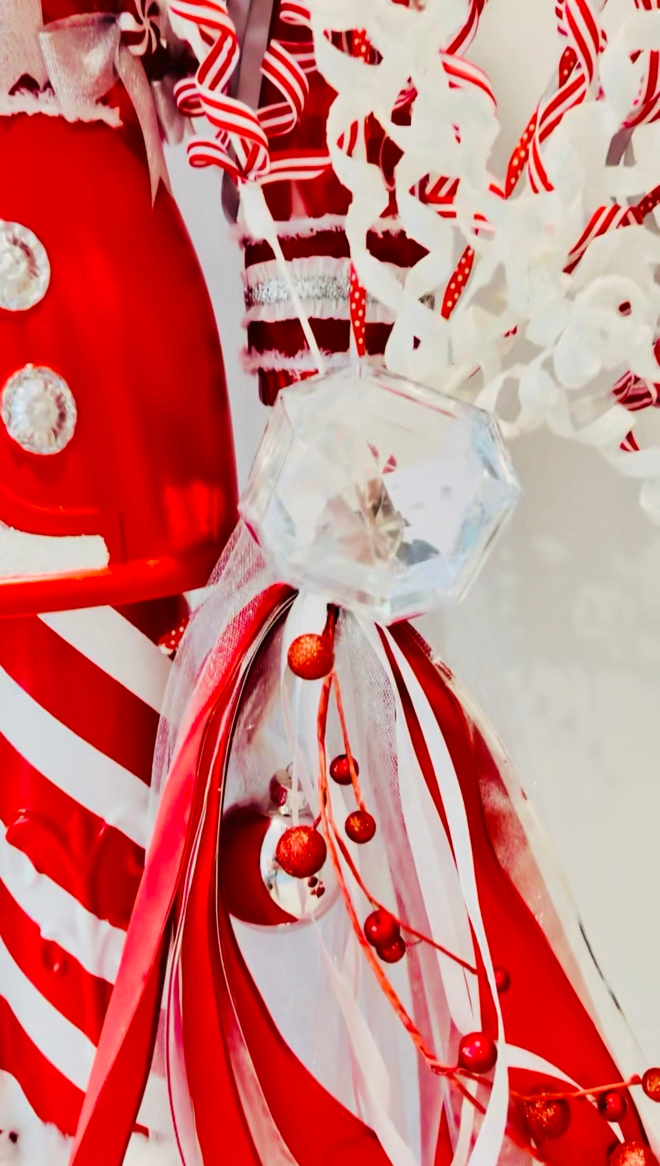 The Peppermint Swirl - Life-Size Nutcracker