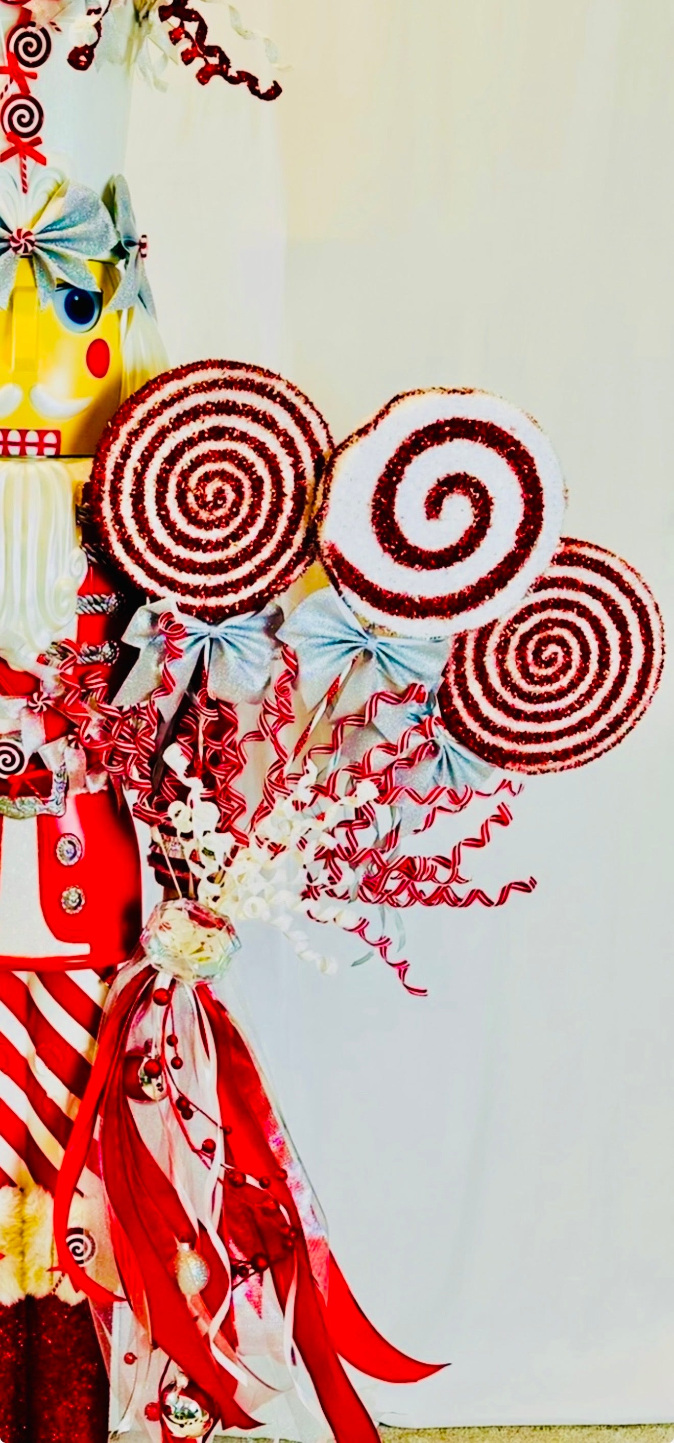 The Peppermint Swirl - Life-Size Nutcracker