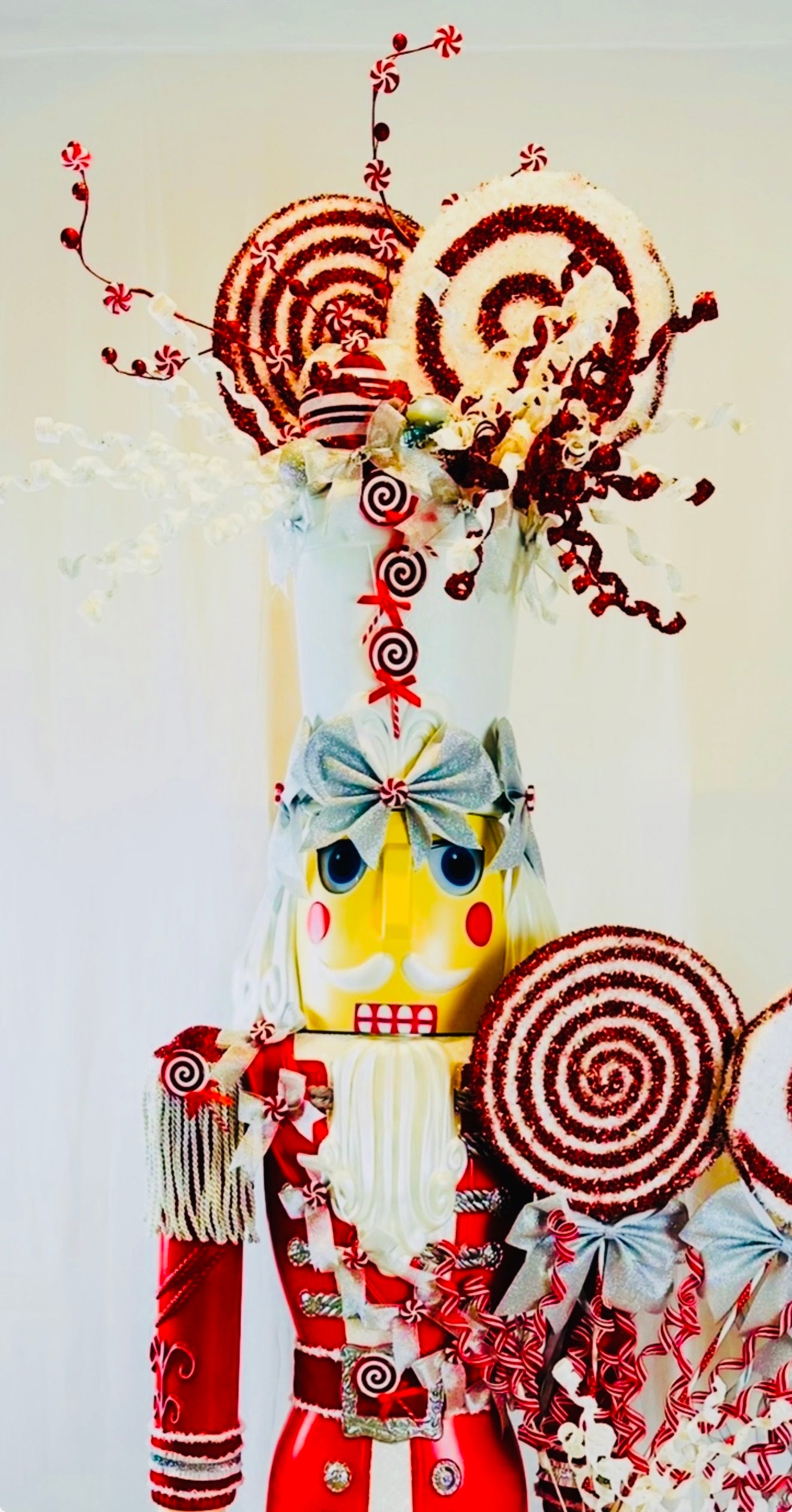 The Peppermint Swirl - Life-Size Nutcracker