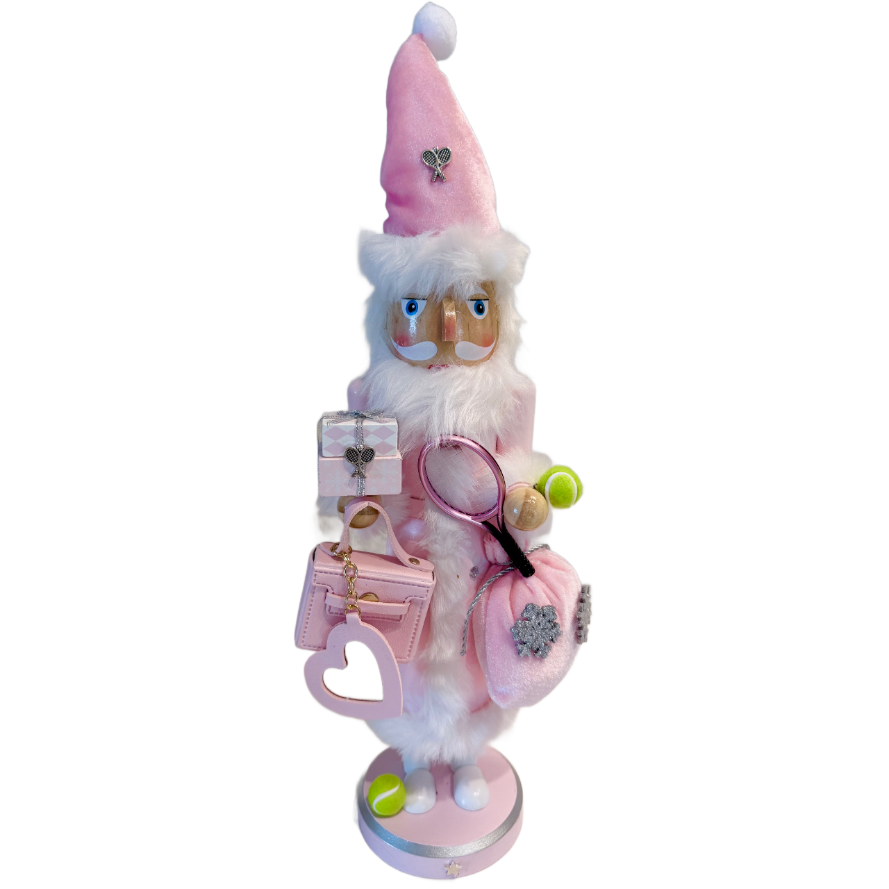 The Santa Tennis Player II - Small Nutcracker