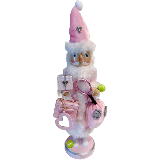The Santa Tennis Player II - Small Nutcracker