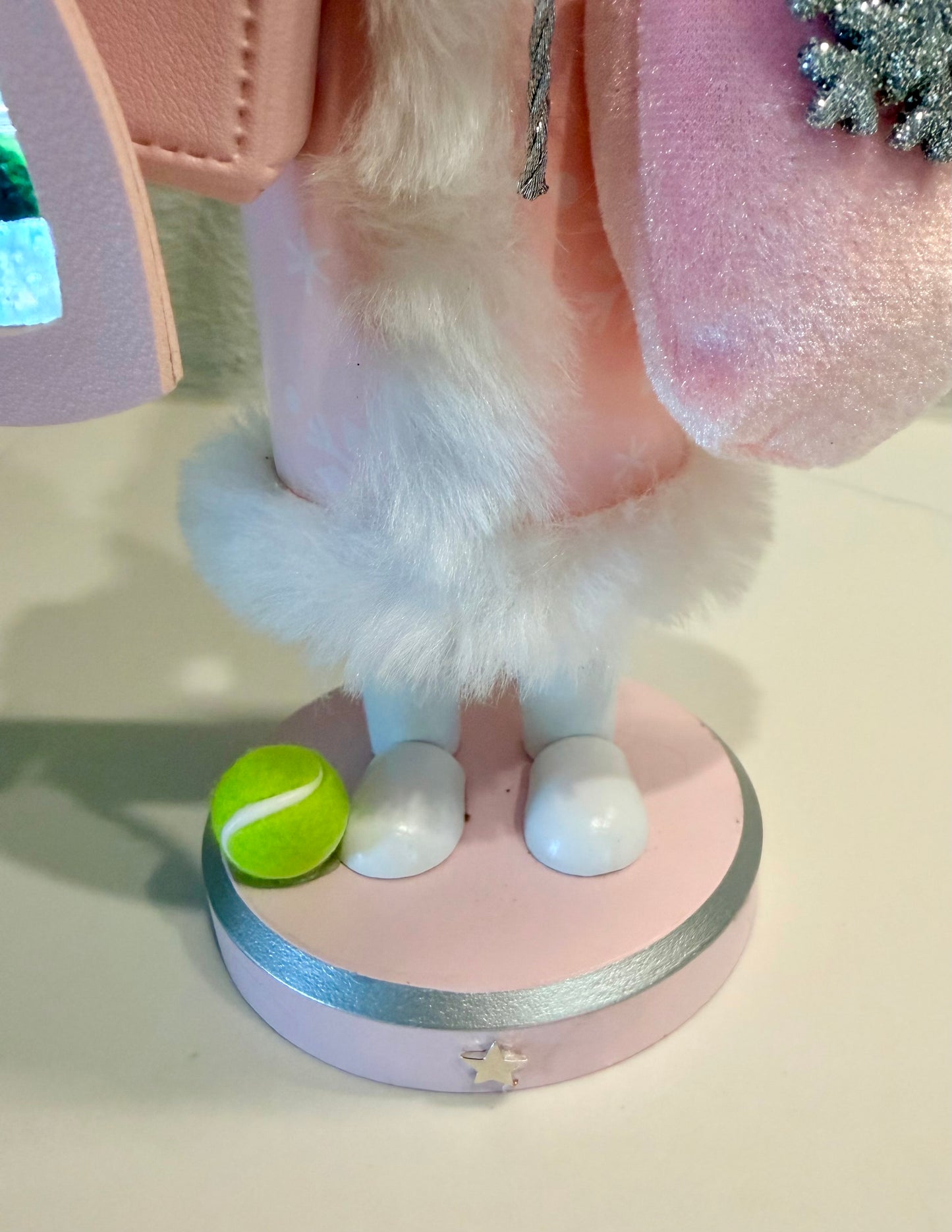 The Santa Tennis Player II - Small Nutcracker