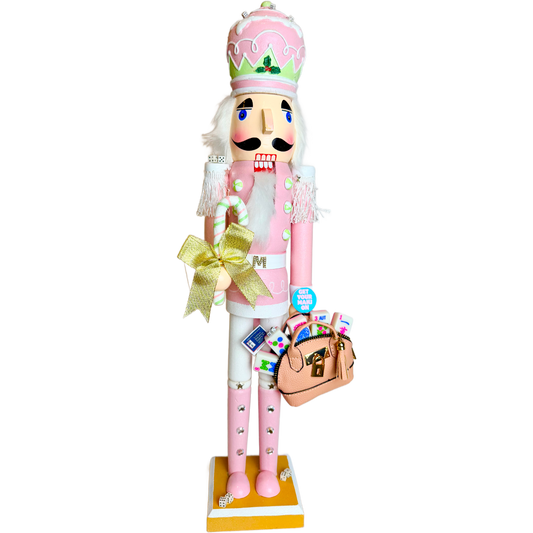 The Mahjongg Cupcake Nutcracker - Small/Medium Nutcracker