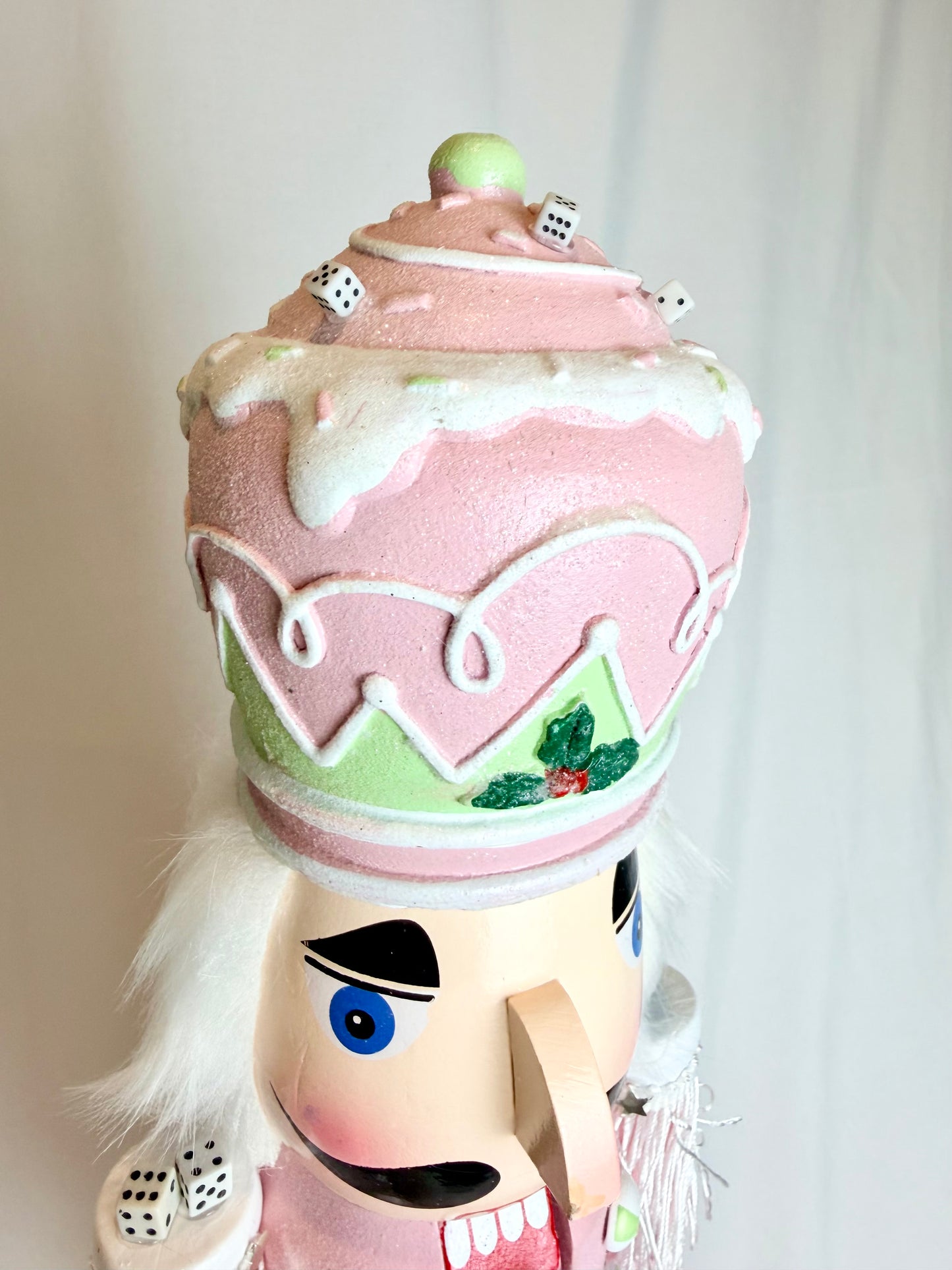 The Mahjongg Cupcake Nutcracker - Small/Medium Nutcracker