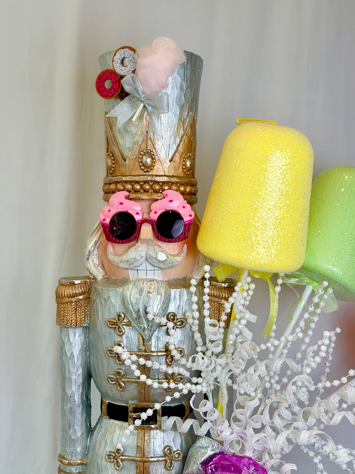 The Ice Cream Santa - 4 Feet Tall Medium Nutcracker