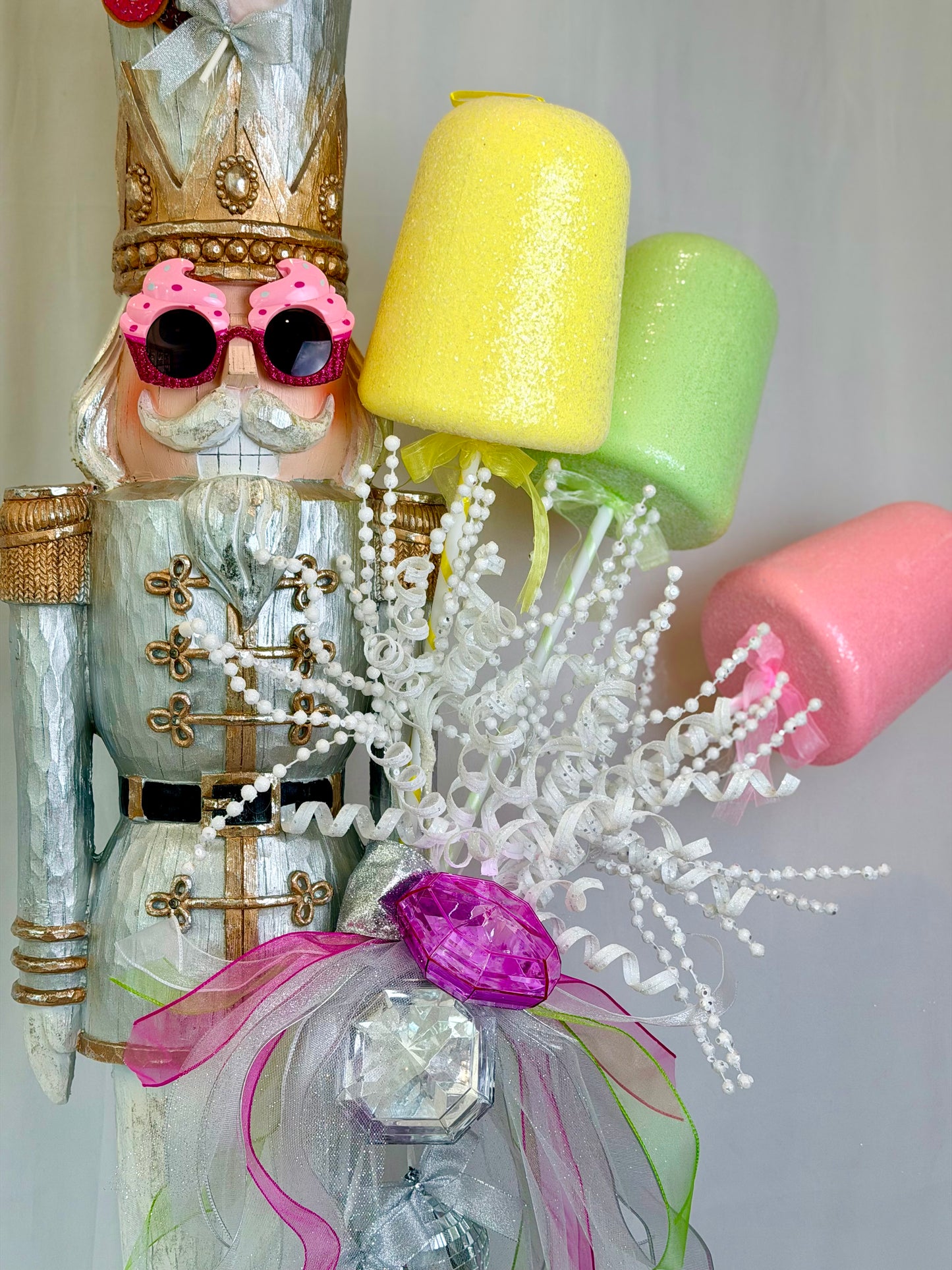 The Ice Cream Santa - 4 Feet Tall Medium Nutcracker
