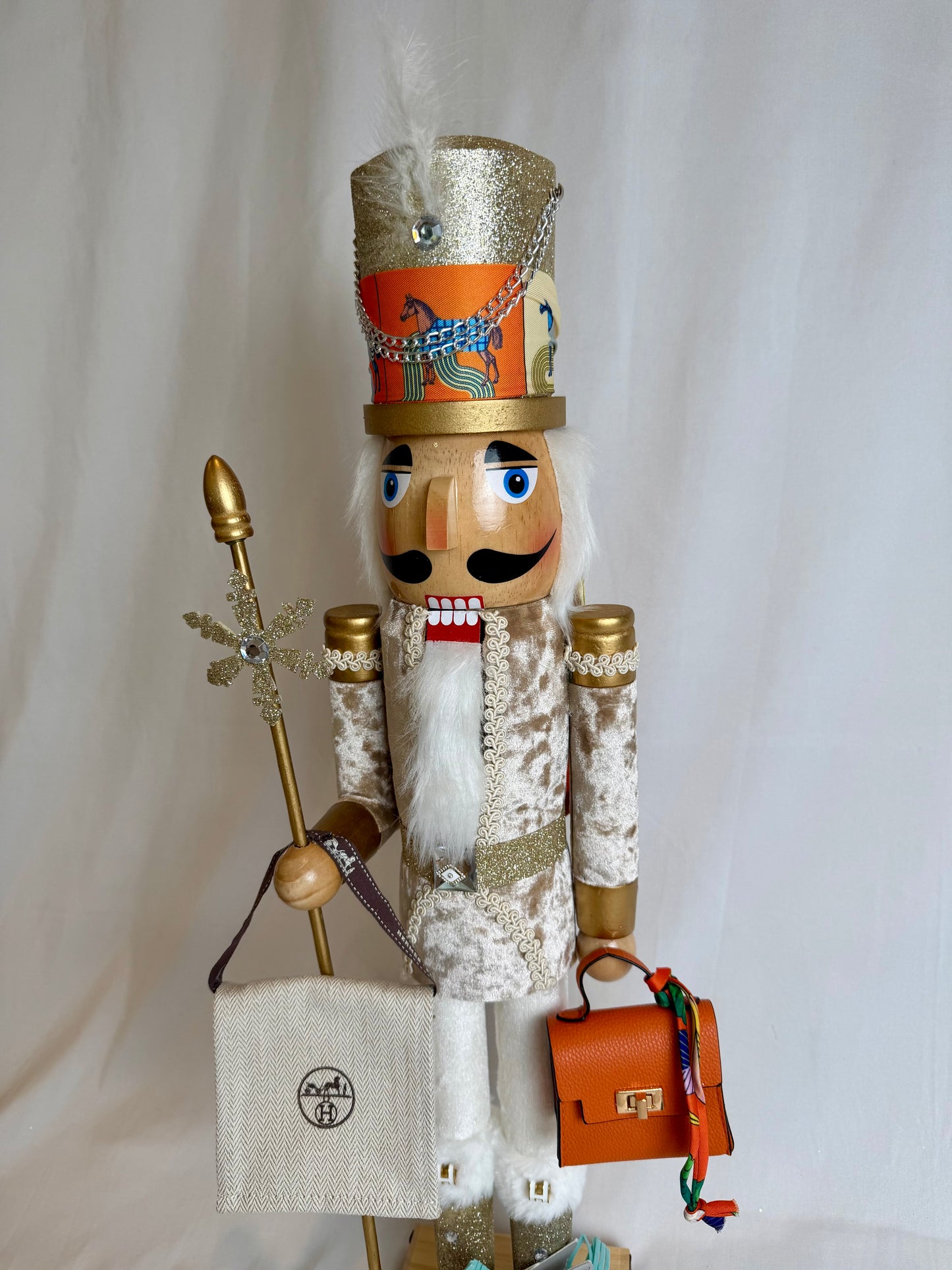 The Hippie H - Small Nutcracker