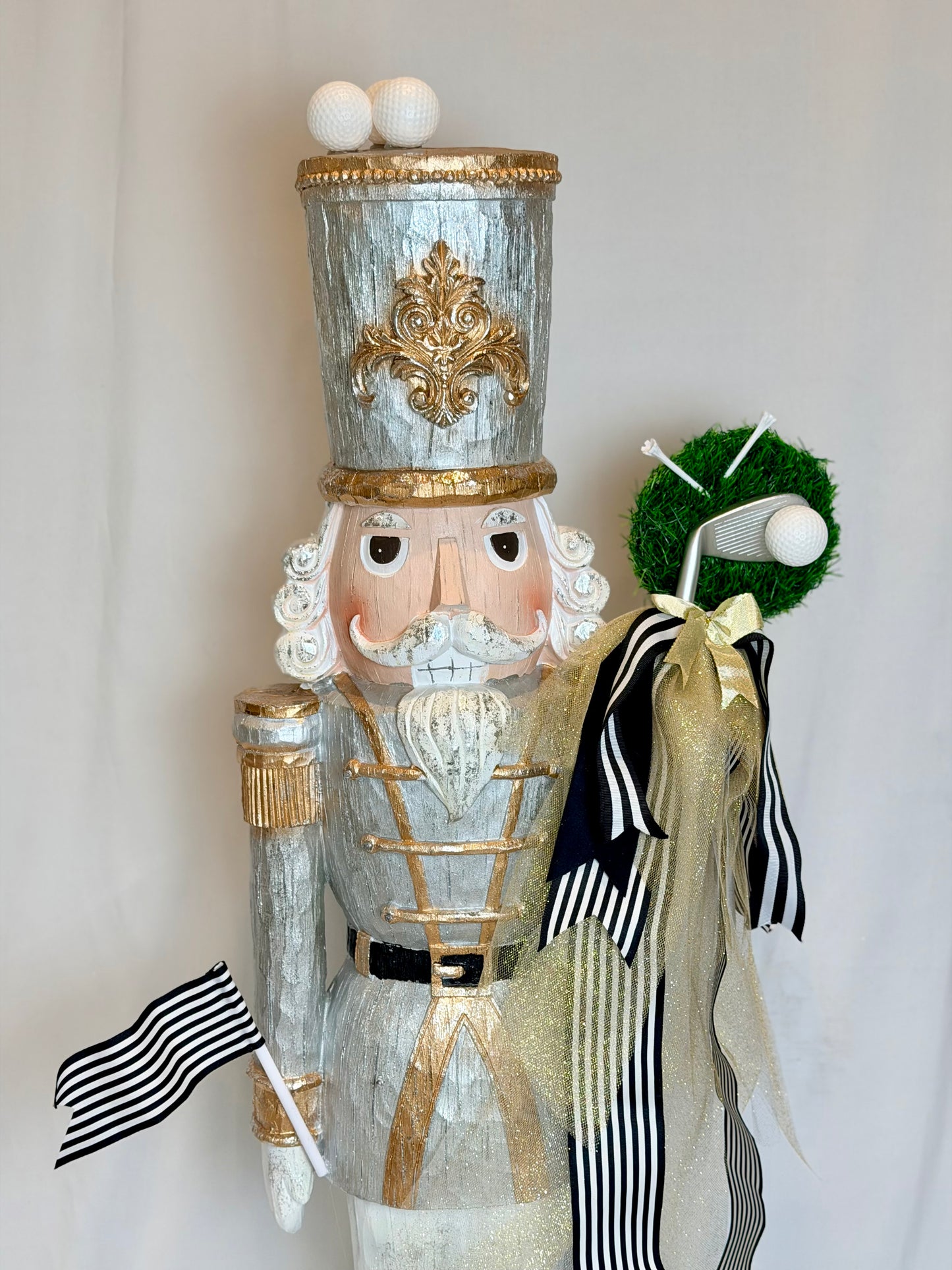 The Fore The Love Of Golf - 4 Feet Tall Medium Nutcracker