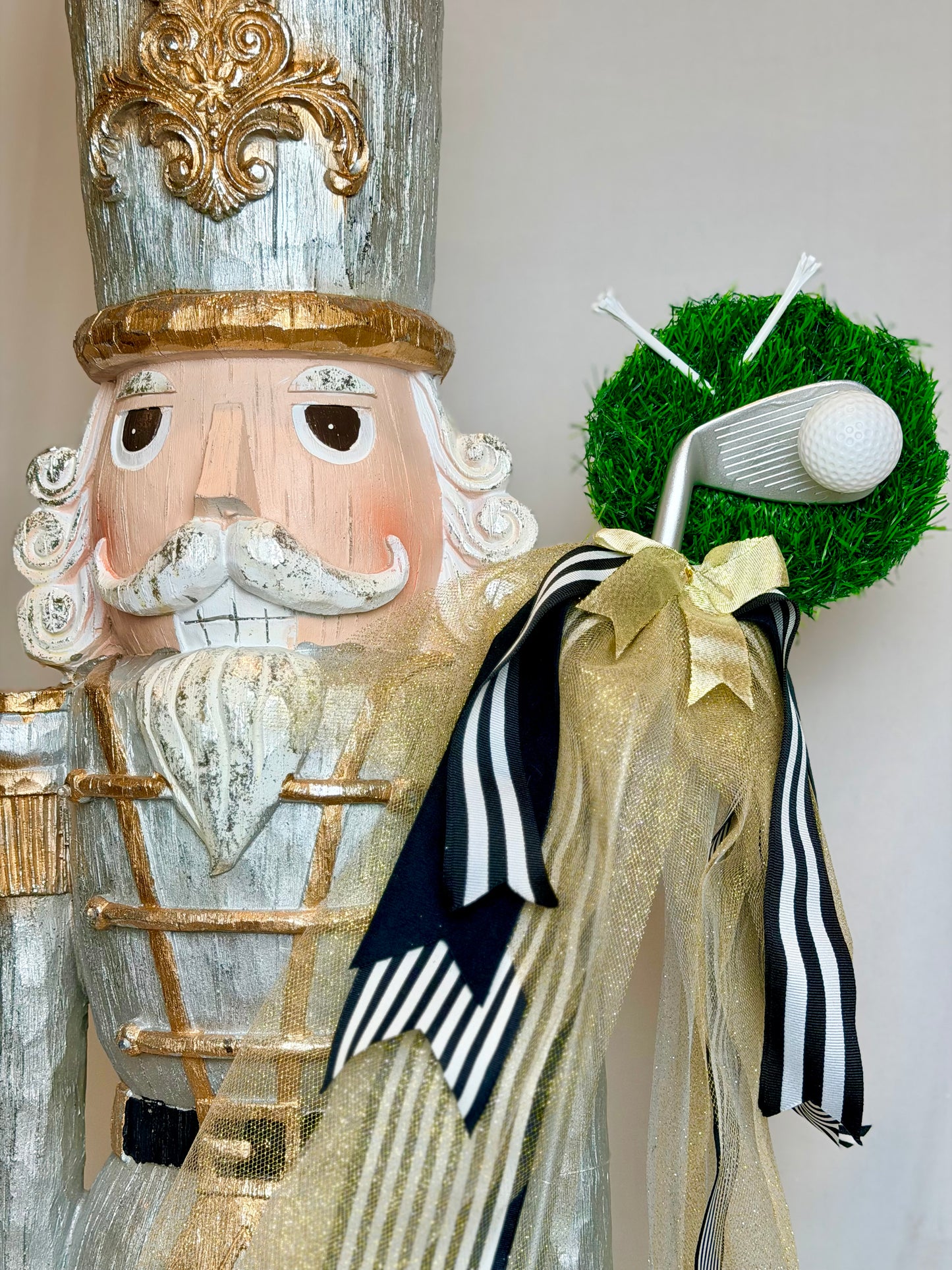 The Fore The Love Of Golf - 4 Feet Tall Medium Nutcracker