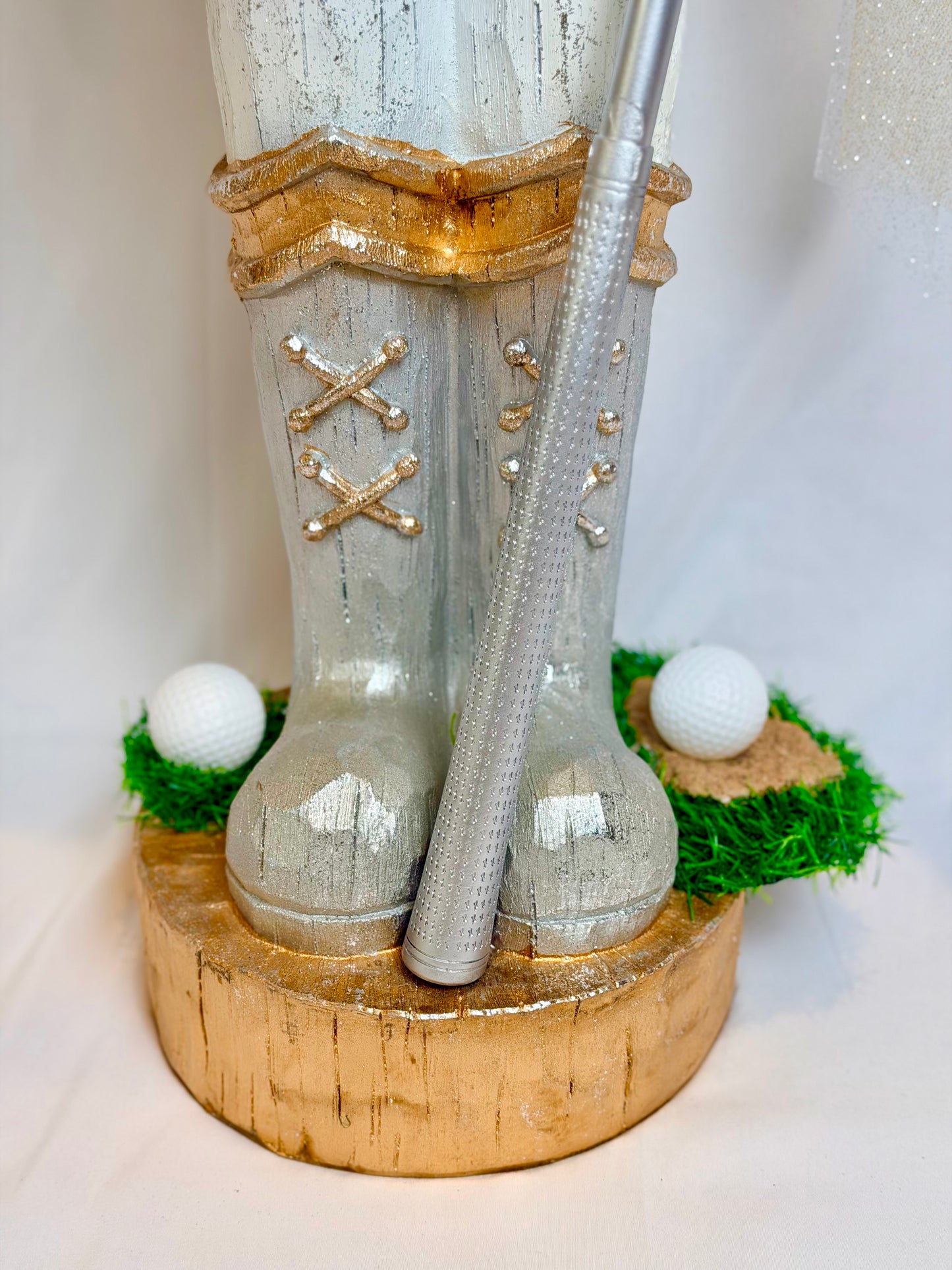 The Fore The Love Of Golf - 4 Feet Tall Medium Nutcracker