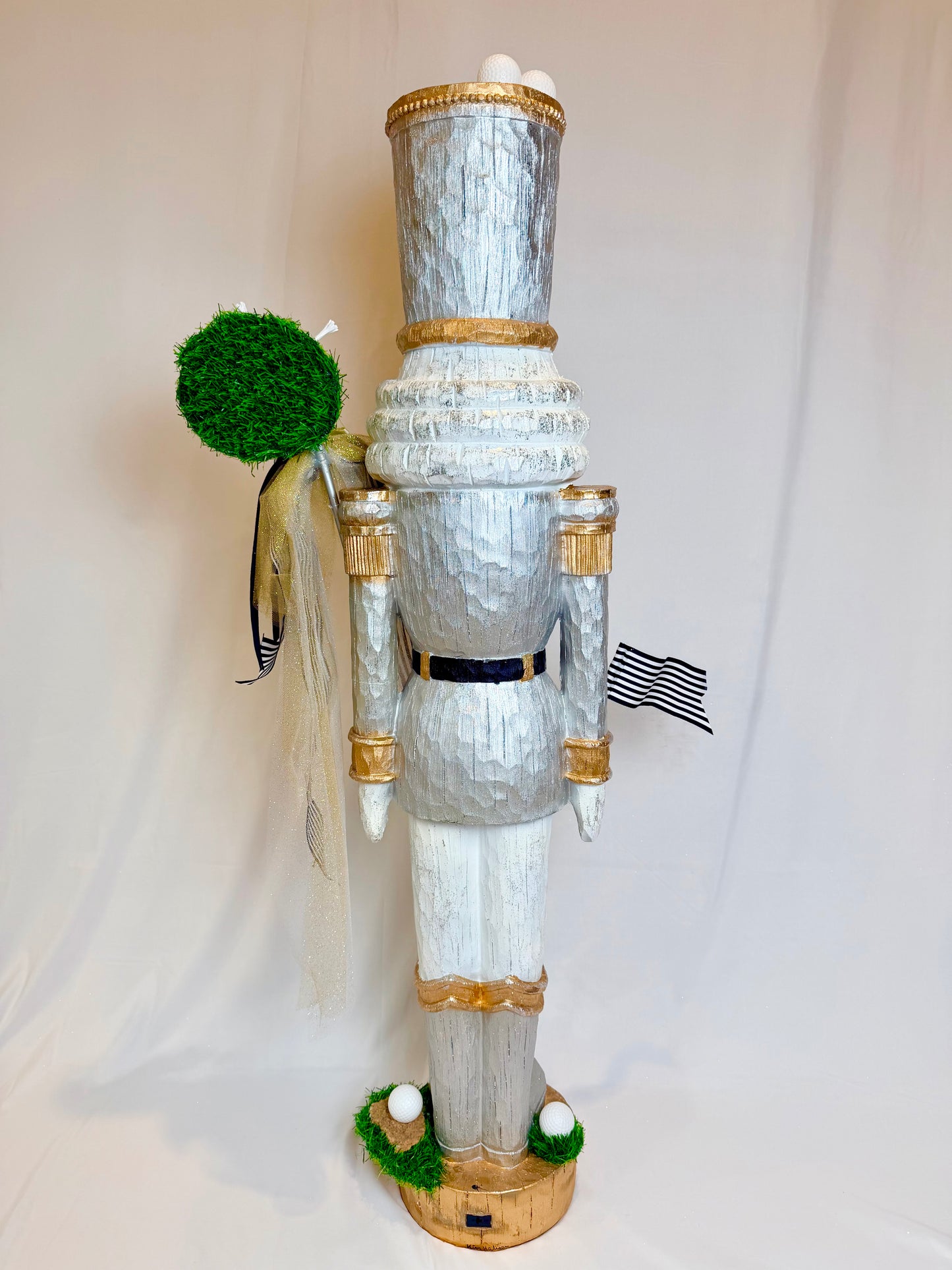 The Fore The Love Of Golf - 4 Feet Tall Medium Nutcracker
