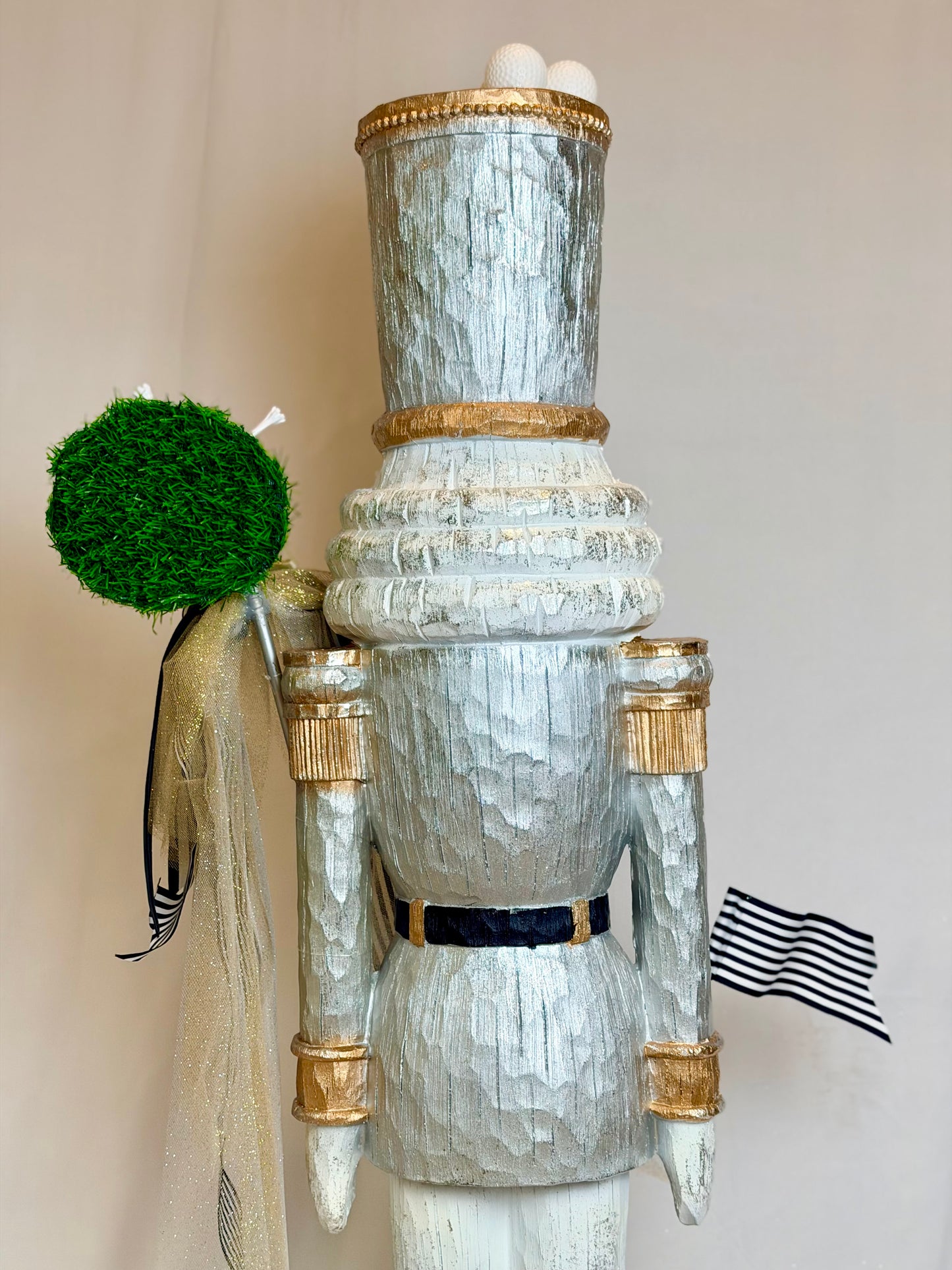 The Fore The Love Of Golf - 4 Feet Tall Medium Nutcracker