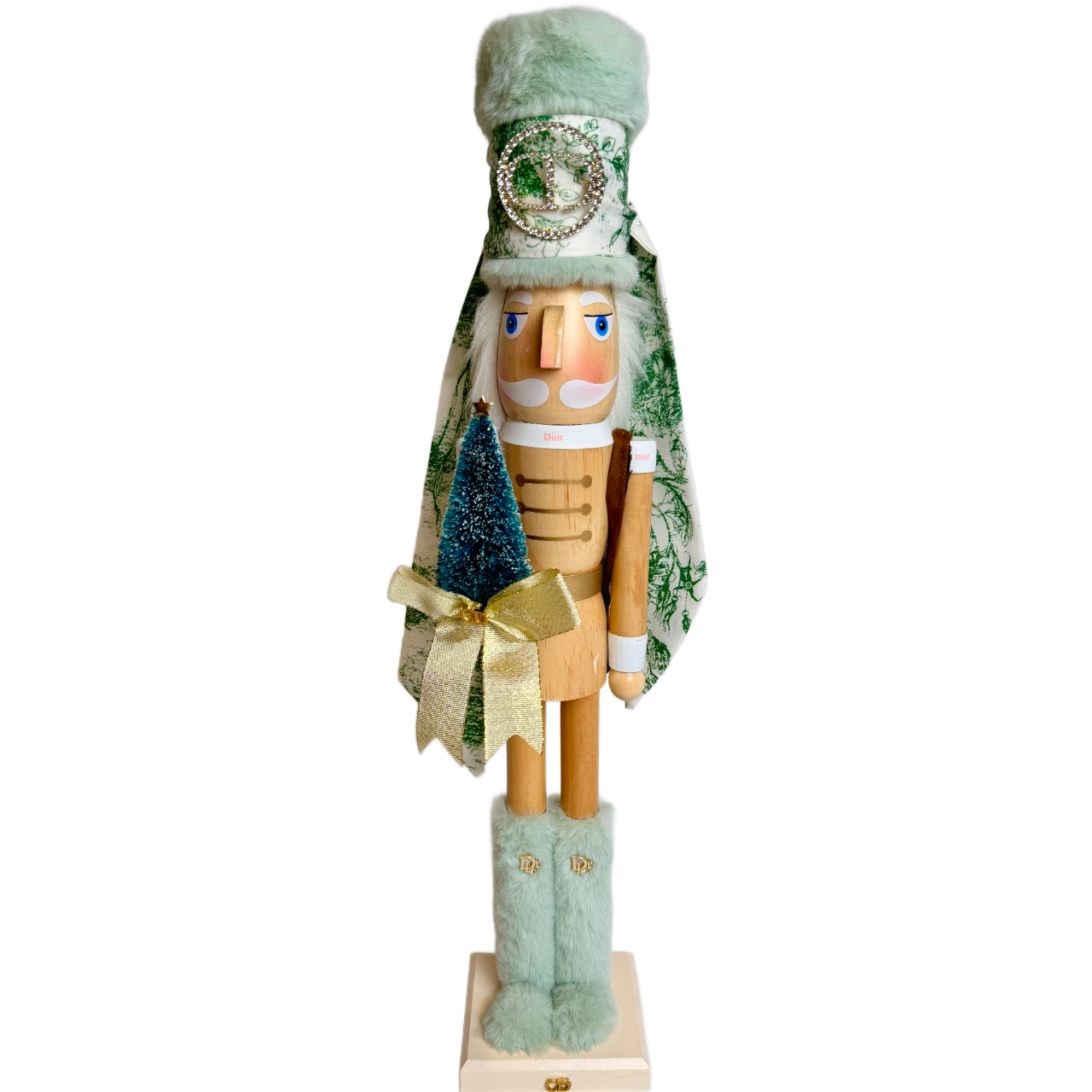 The Fashionable Hippie Woodsman - Small Nutcracker