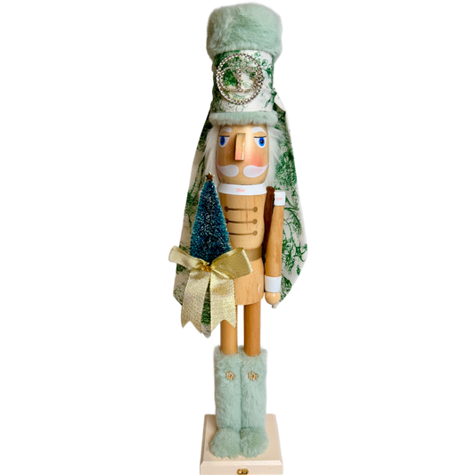 The Fashionable Hippie Woodsman - Small Nutcracker