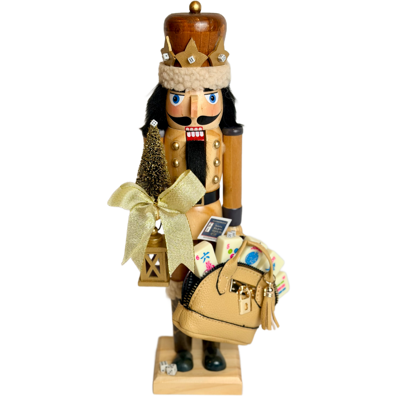 The Mahjongg Forest King - Small Nutcracker