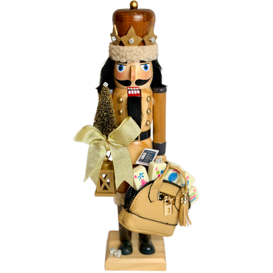 The Mahjongg Forest King - Small Nutcracker