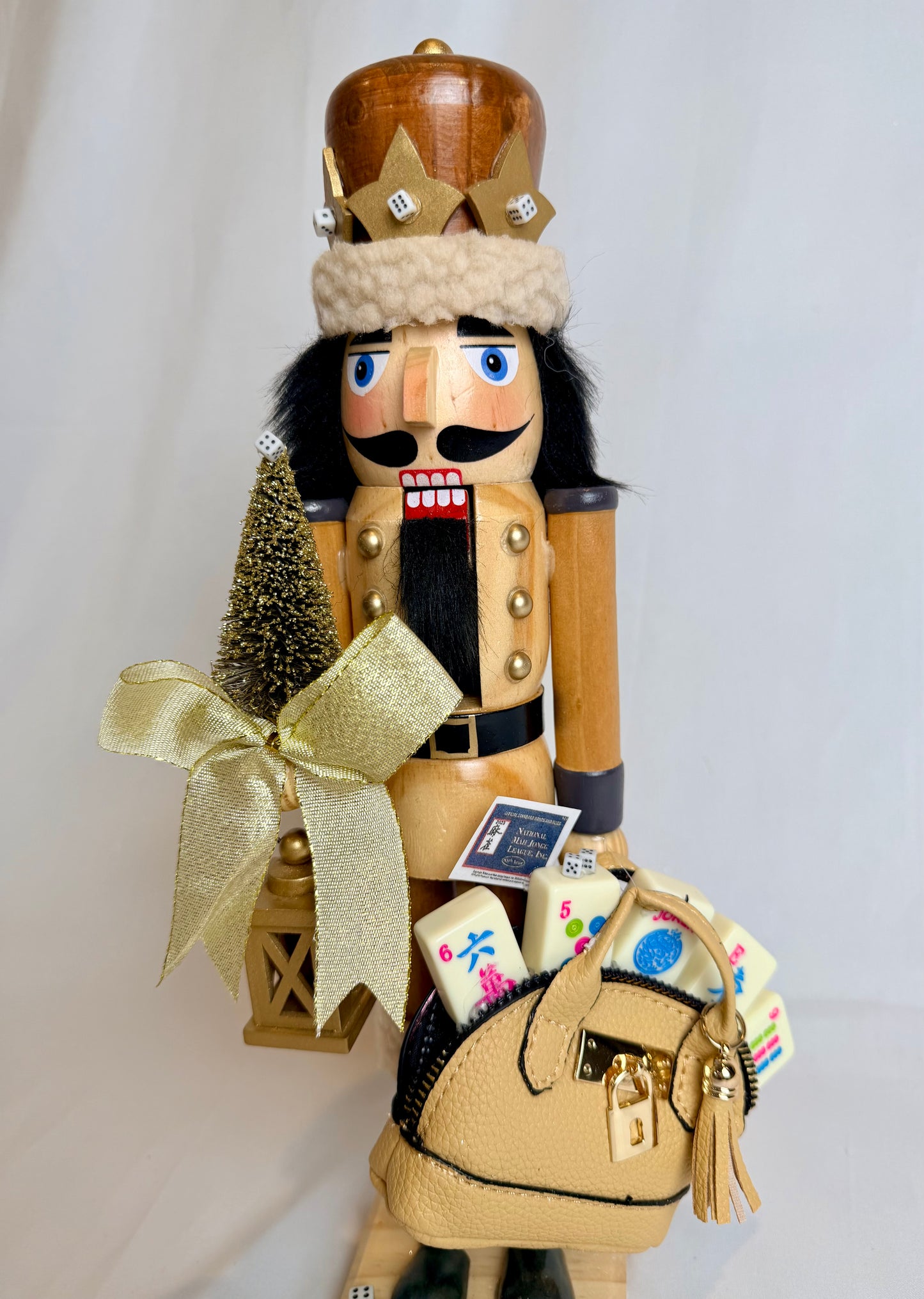 The Mahjongg Forest King - Small Nutcracker