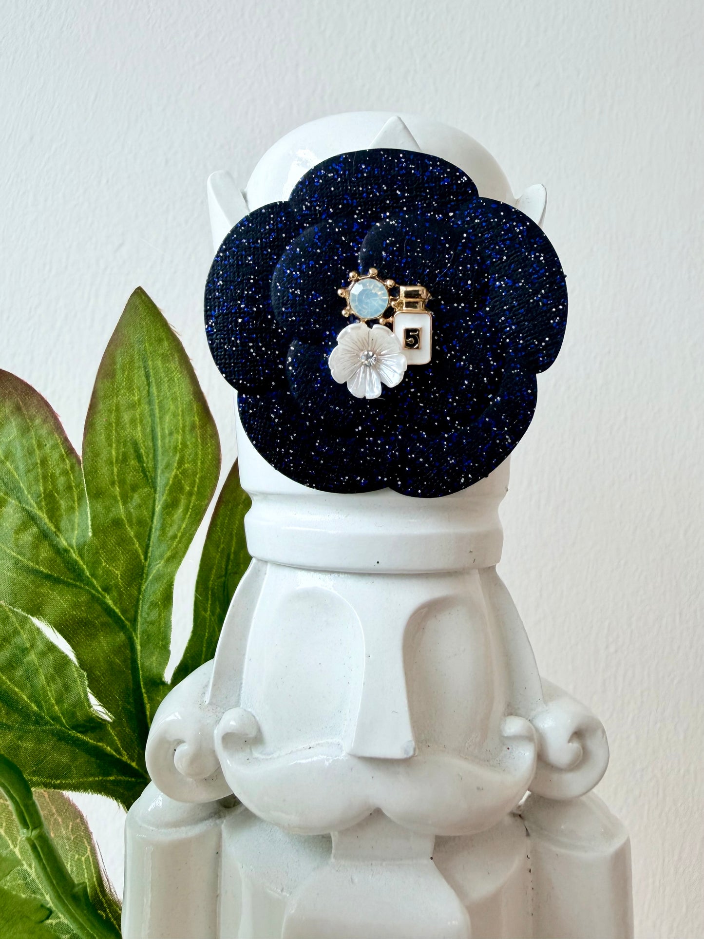 The Floral Blue - Small Nutcracker