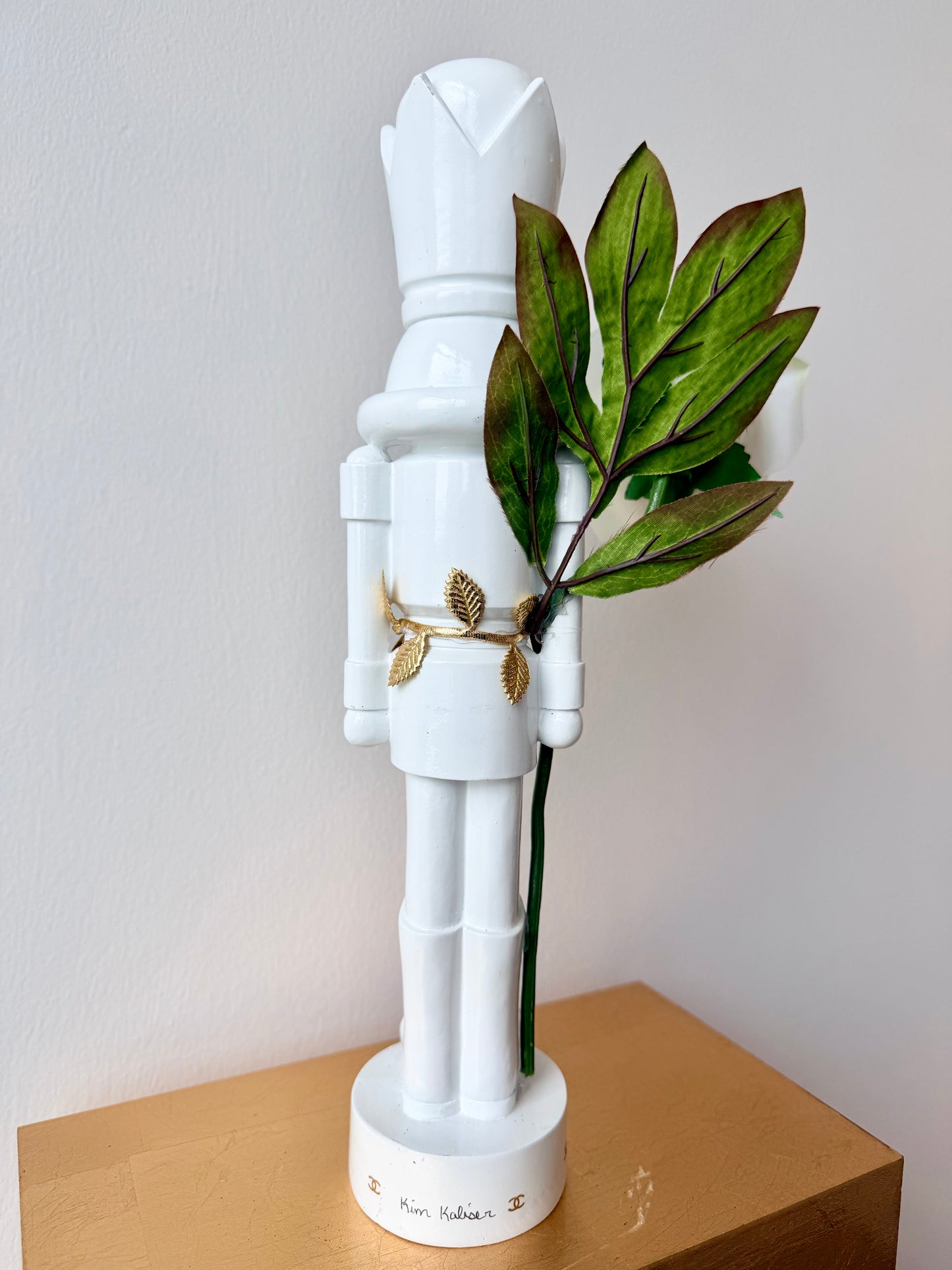 The Floral Blue - Small Nutcracker