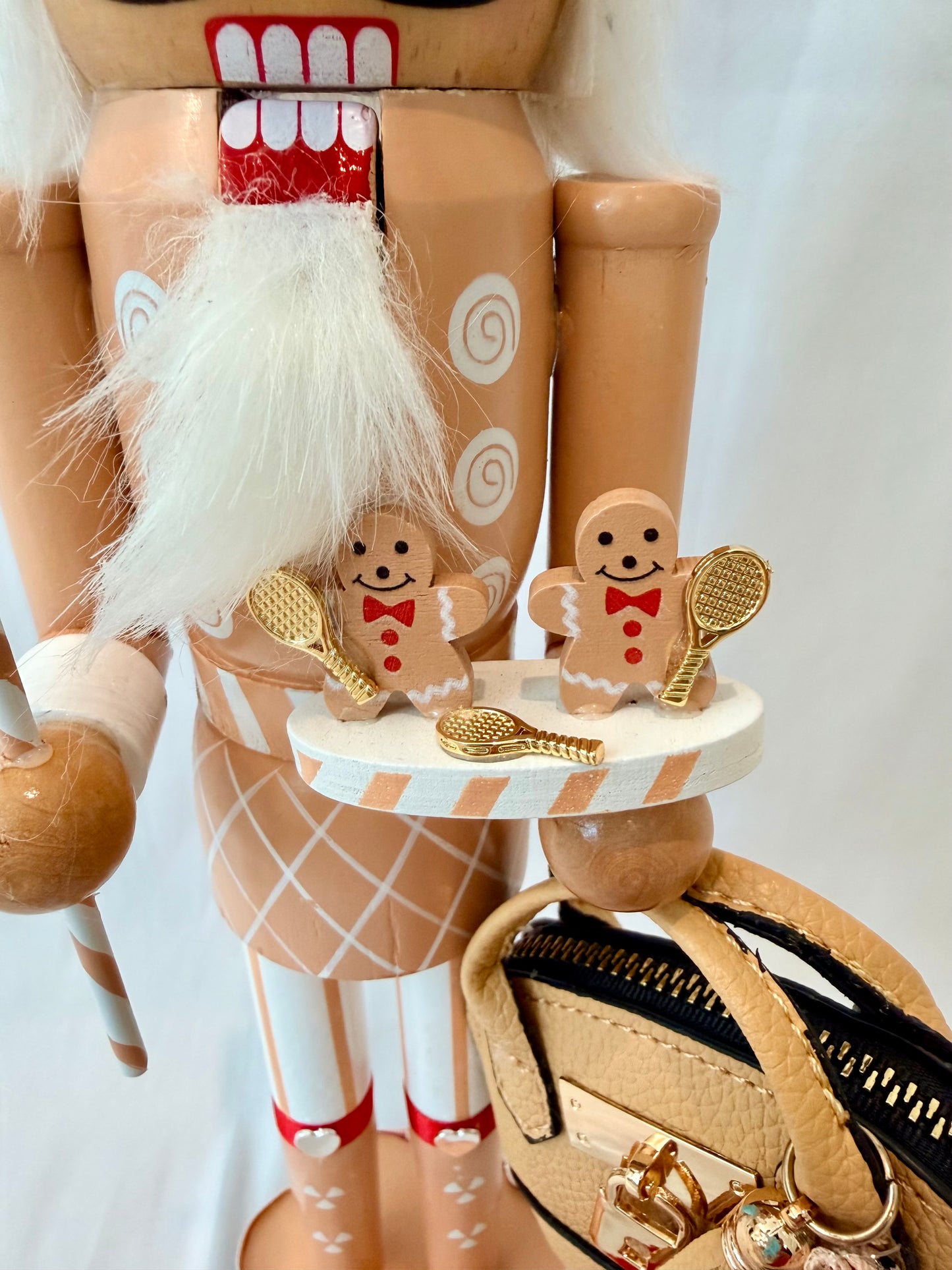 The Fashionable Tennis Player - Small Nutcracker