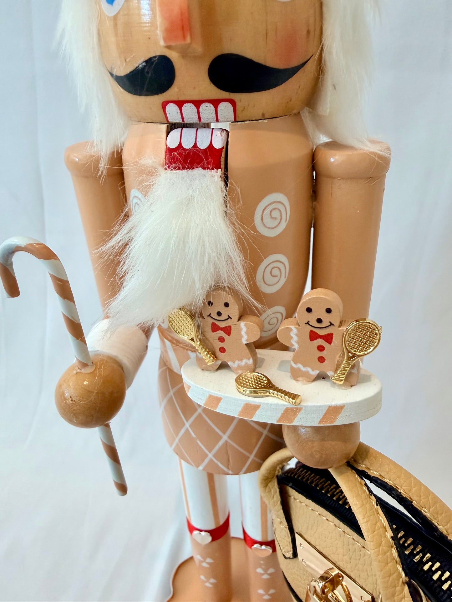 The Fashionable Tennis Player - Small Nutcracker