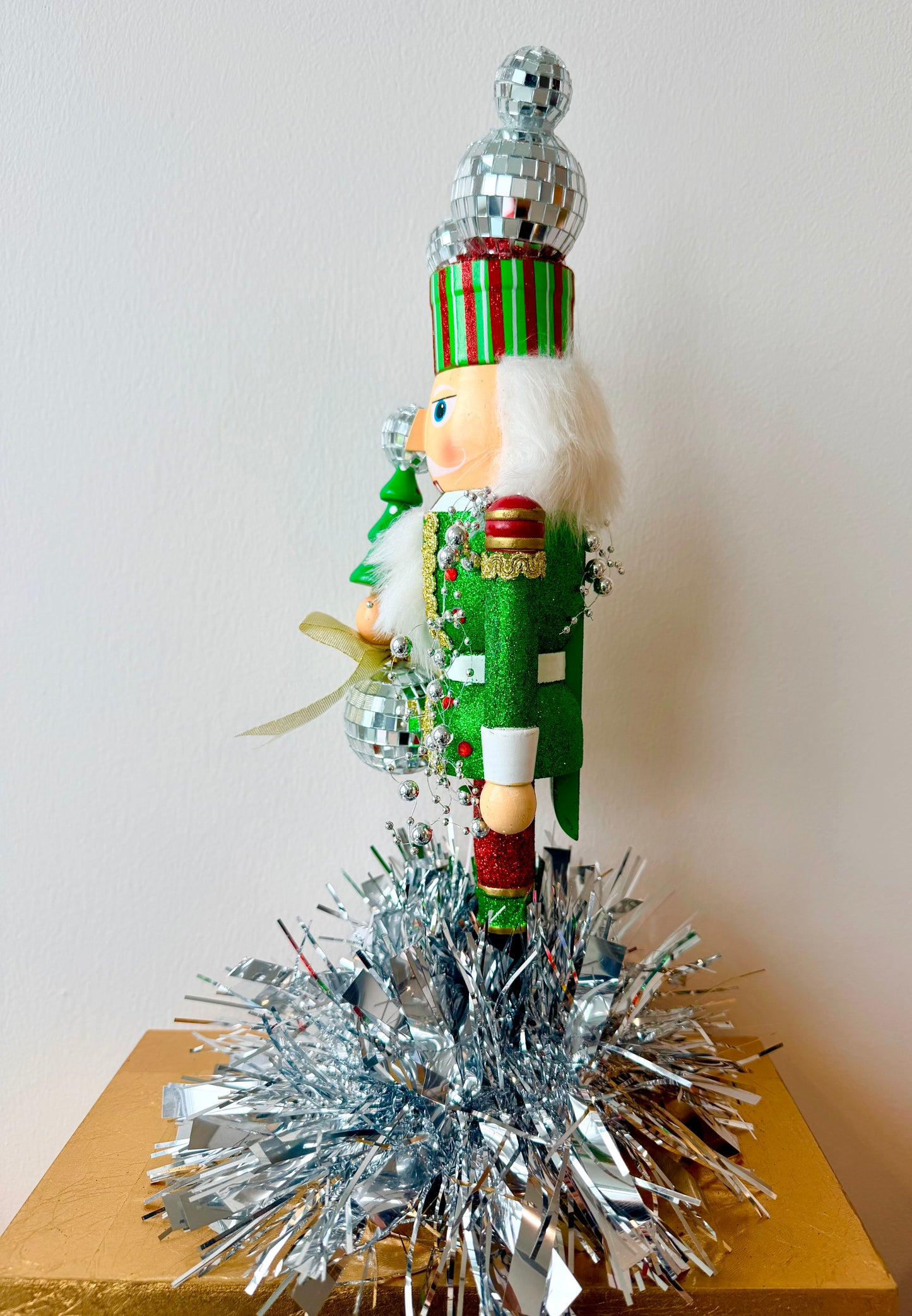 The Disco Santa - Small Nutcracker