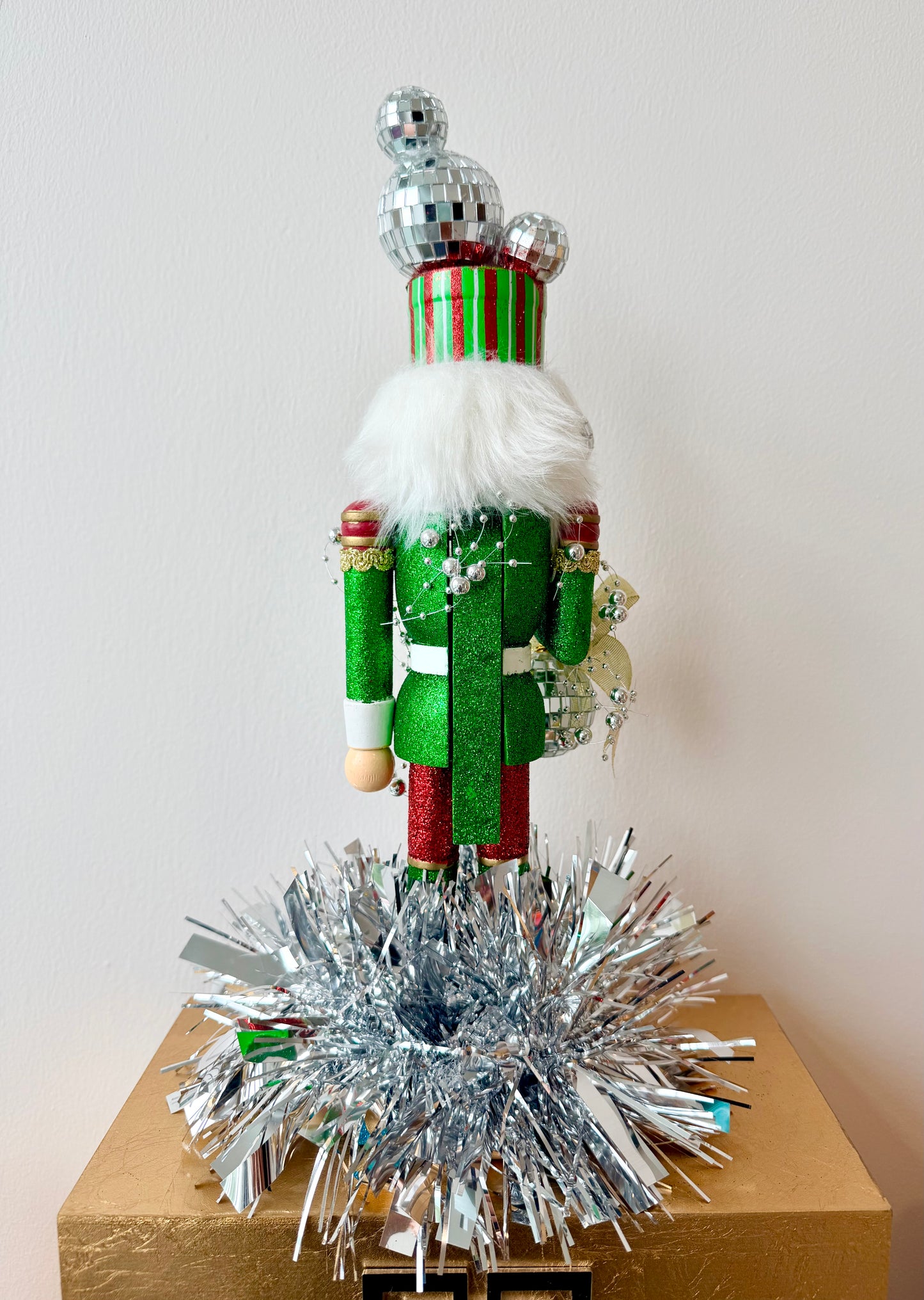 The Disco Santa - Small Nutcracker