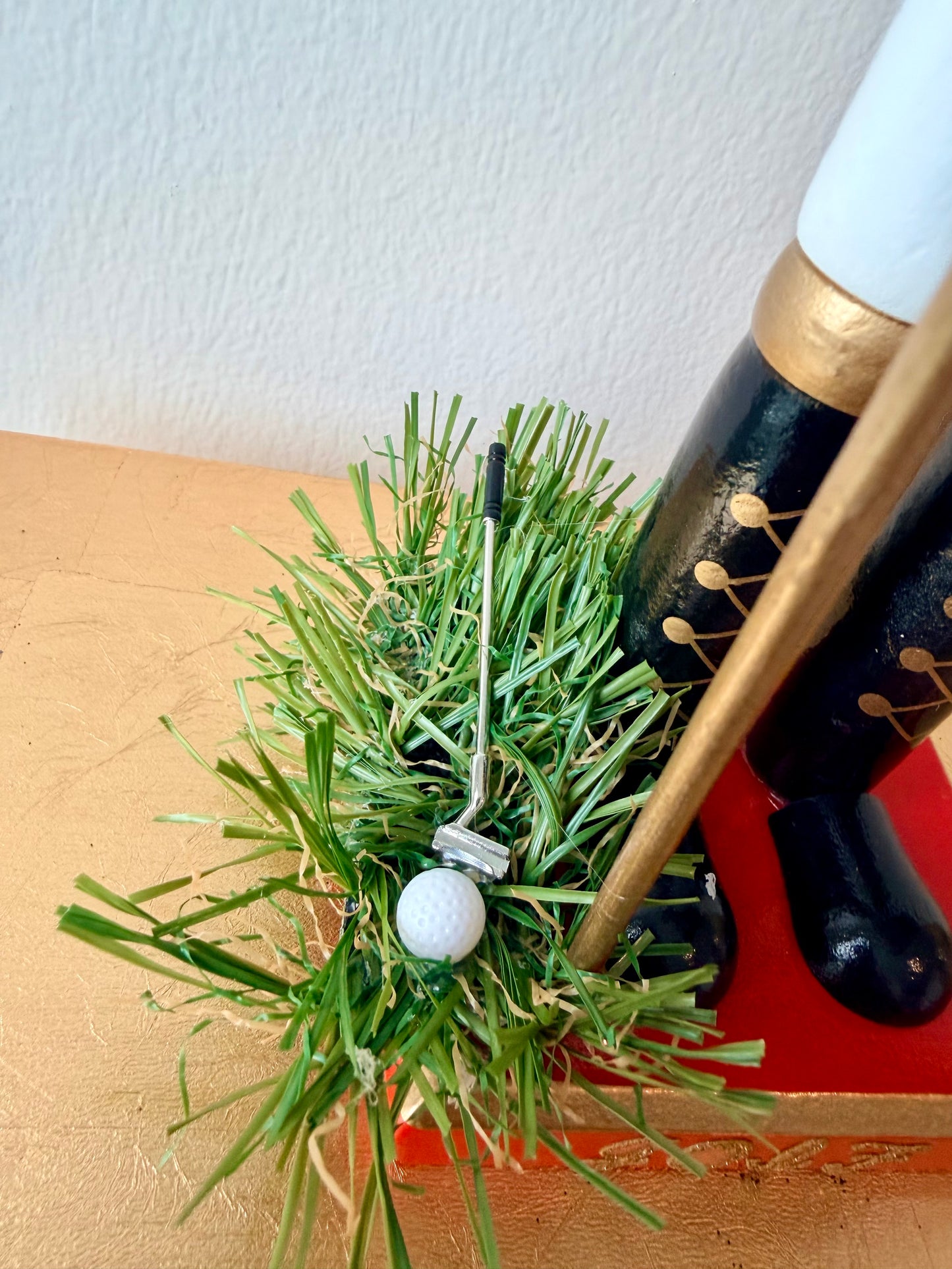 The Scottish Golfer Blue - Small Nutcracker
