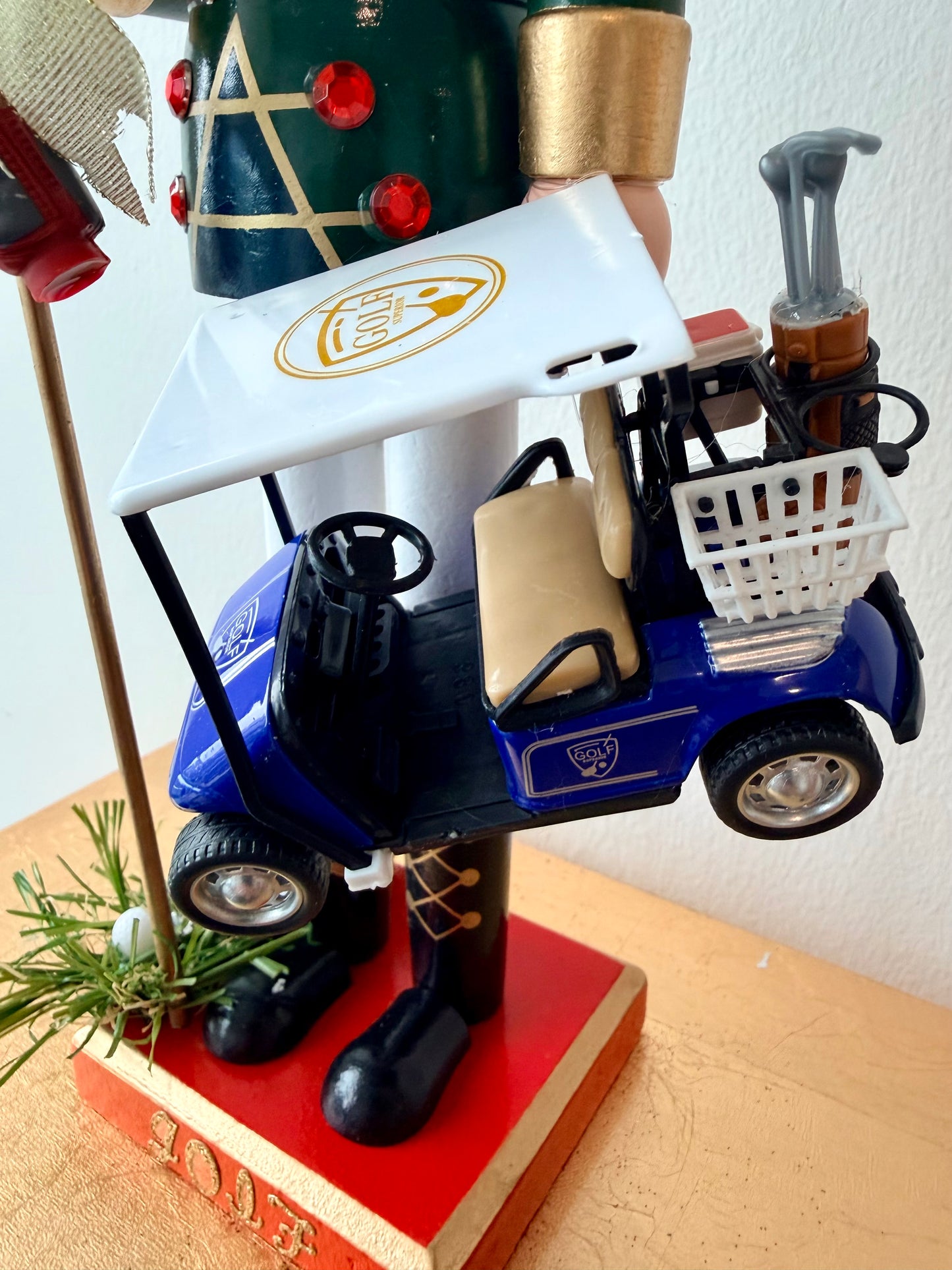 The Scottish Golfer Blue - Small Nutcracker