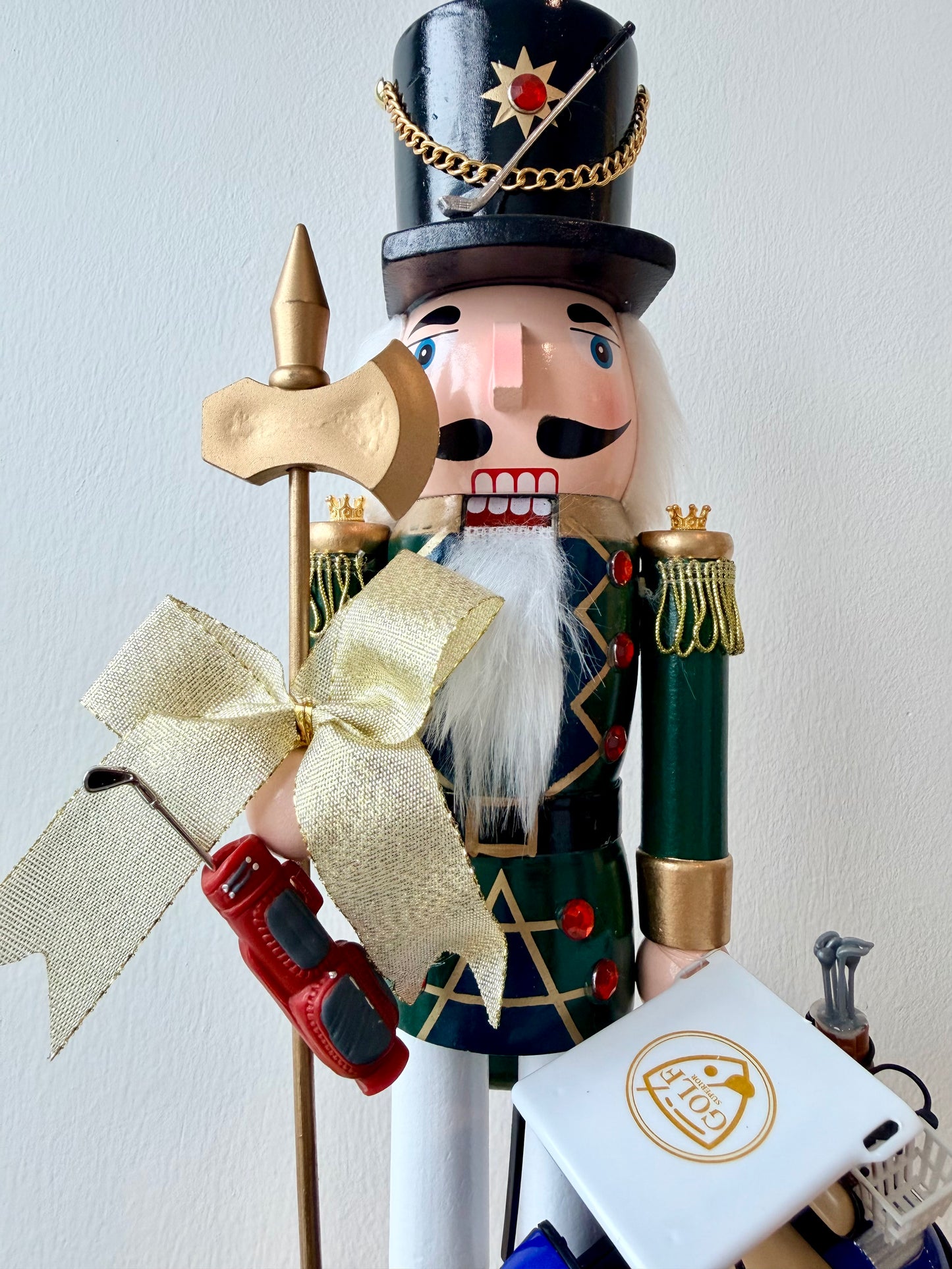The Scottish Golfer Blue - Small Nutcracker