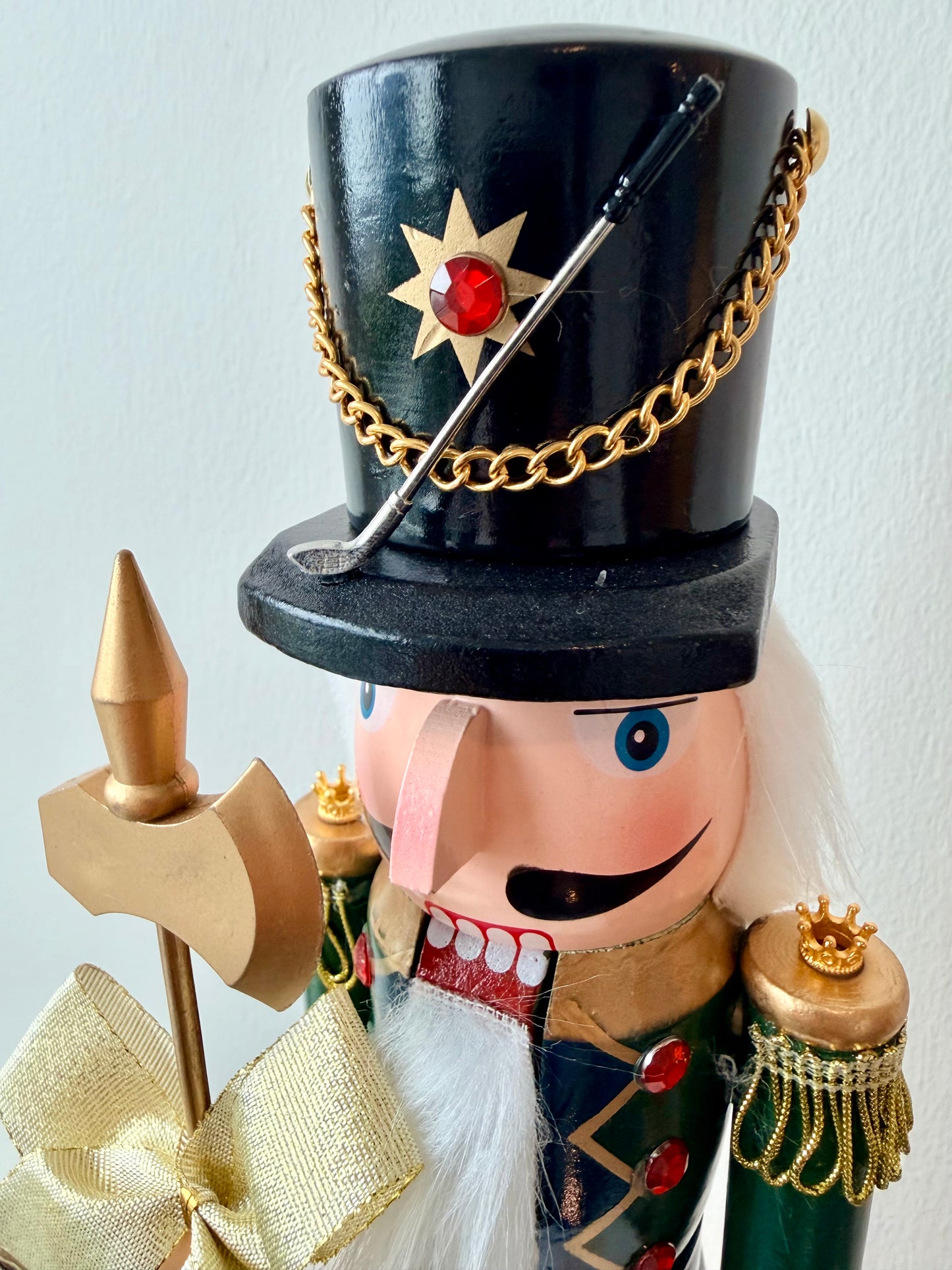 The Scottish Golfer Blue - Small Nutcracker