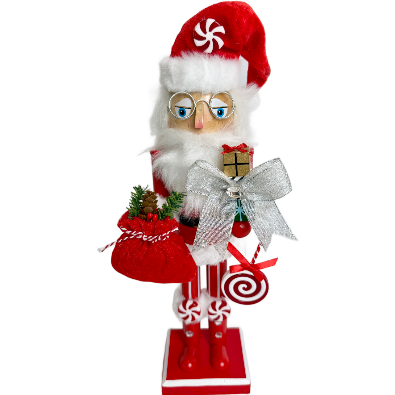 The Candyman Santa- Small Nutcracker