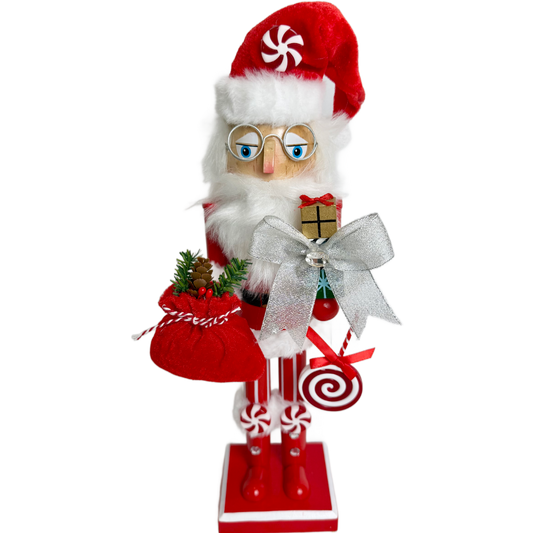 The Candyman Santa- Small Nutcracker
