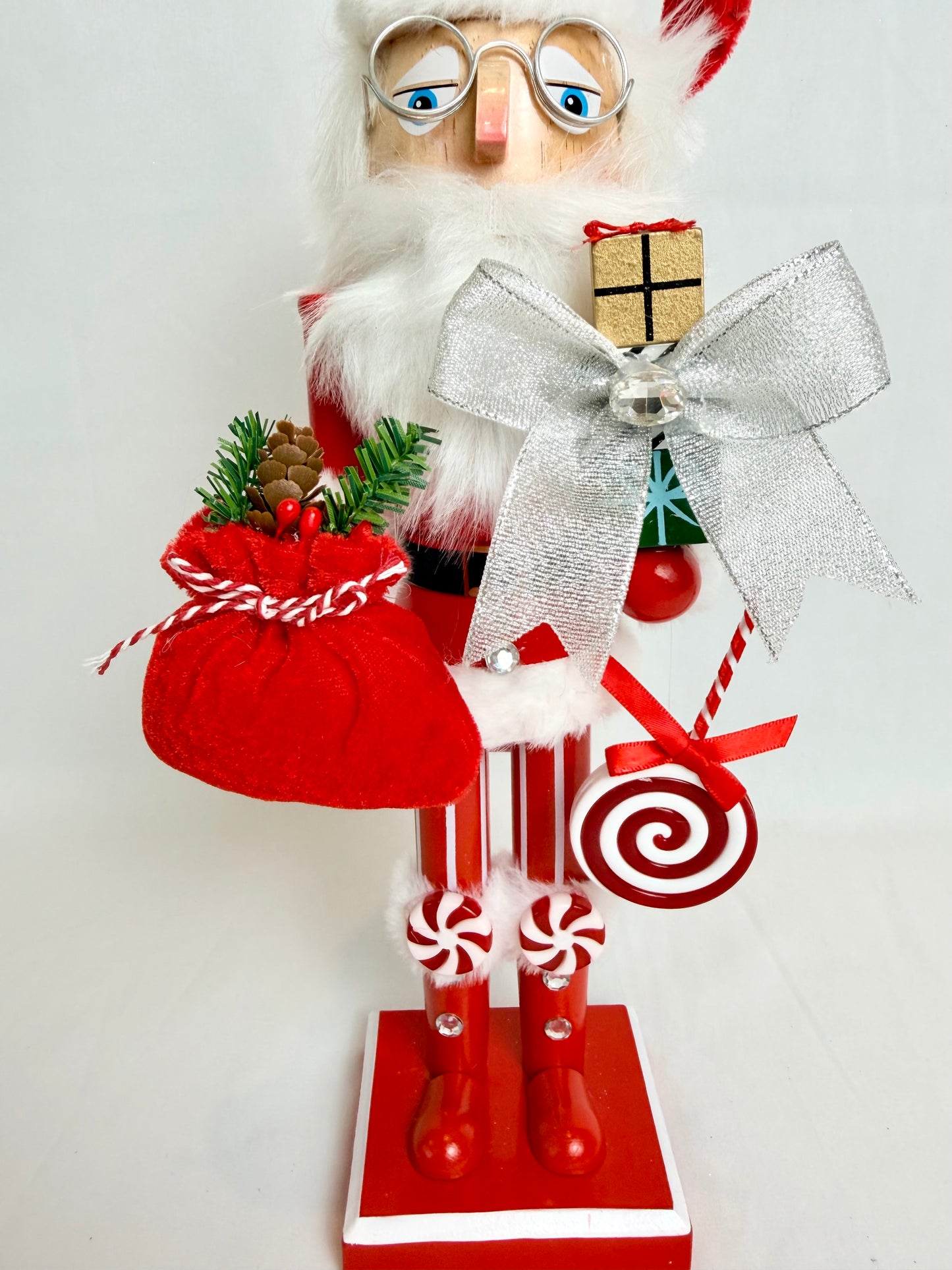 The Candyman Santa- Small Nutcracker