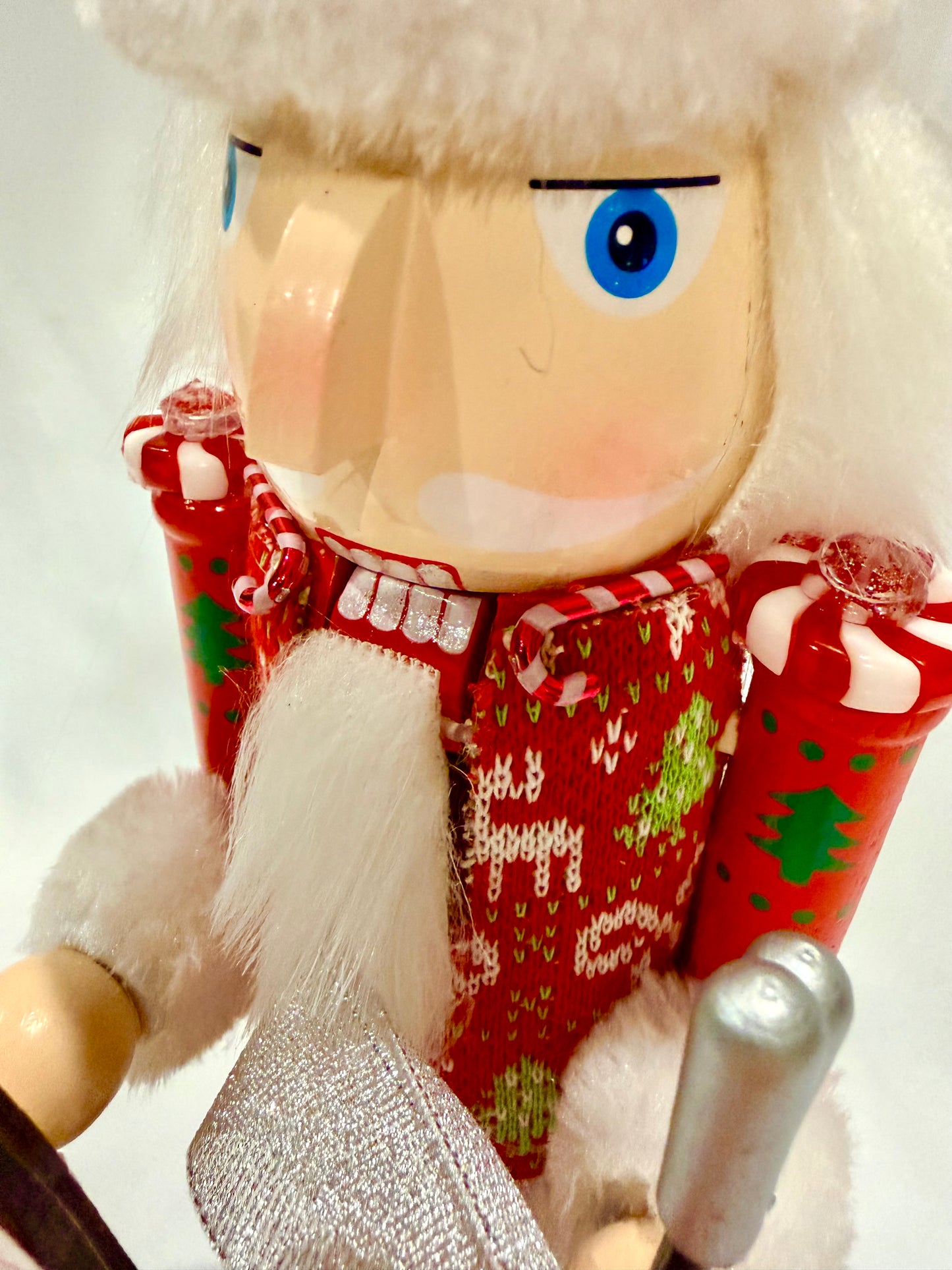 The Skiing Santa - Small Nutcracker